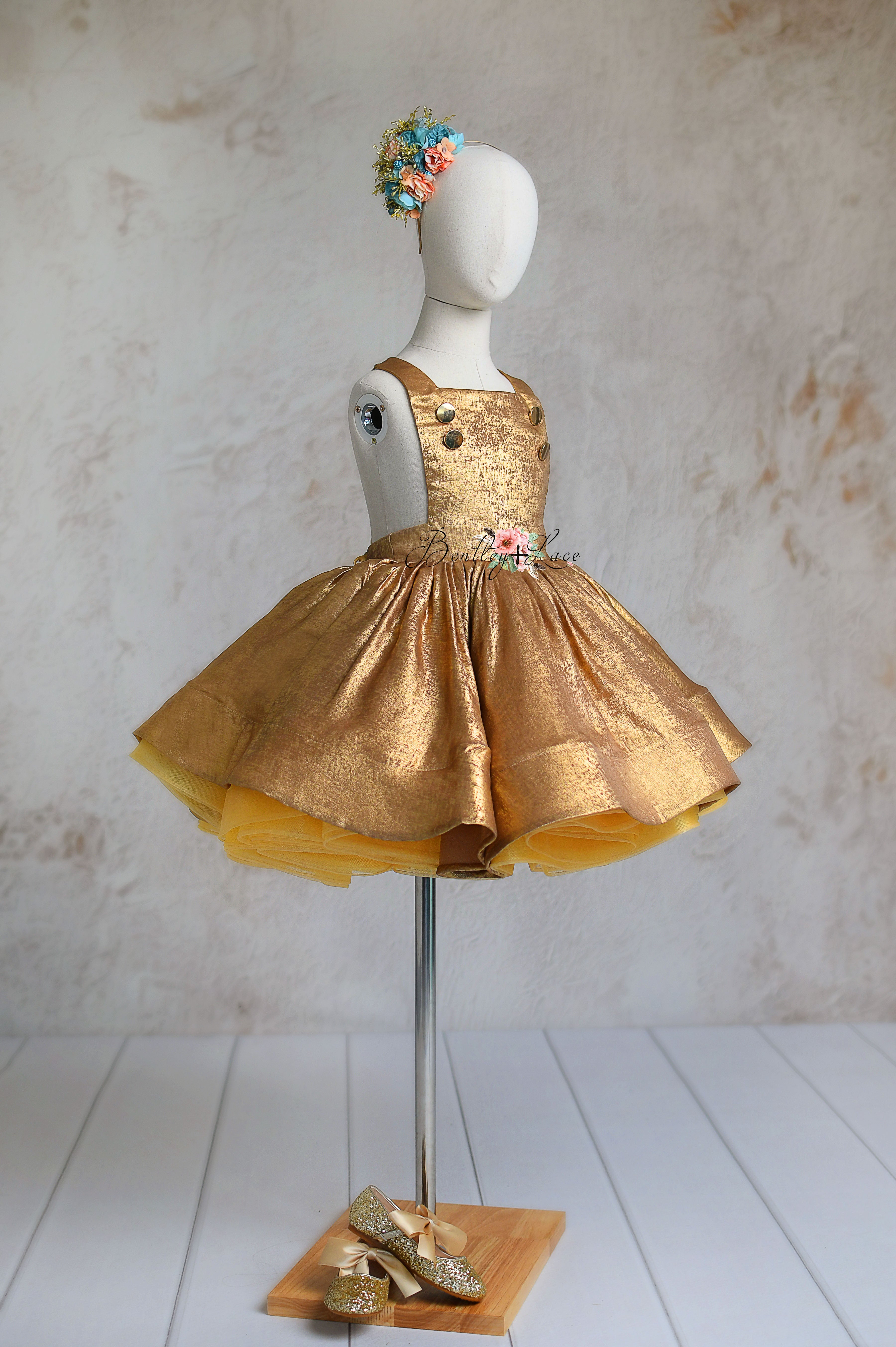 Golden Belle- Apron Dress Only Pick color and fabric option. Editorial Dress, Couture Gown, Special Occasion Dress