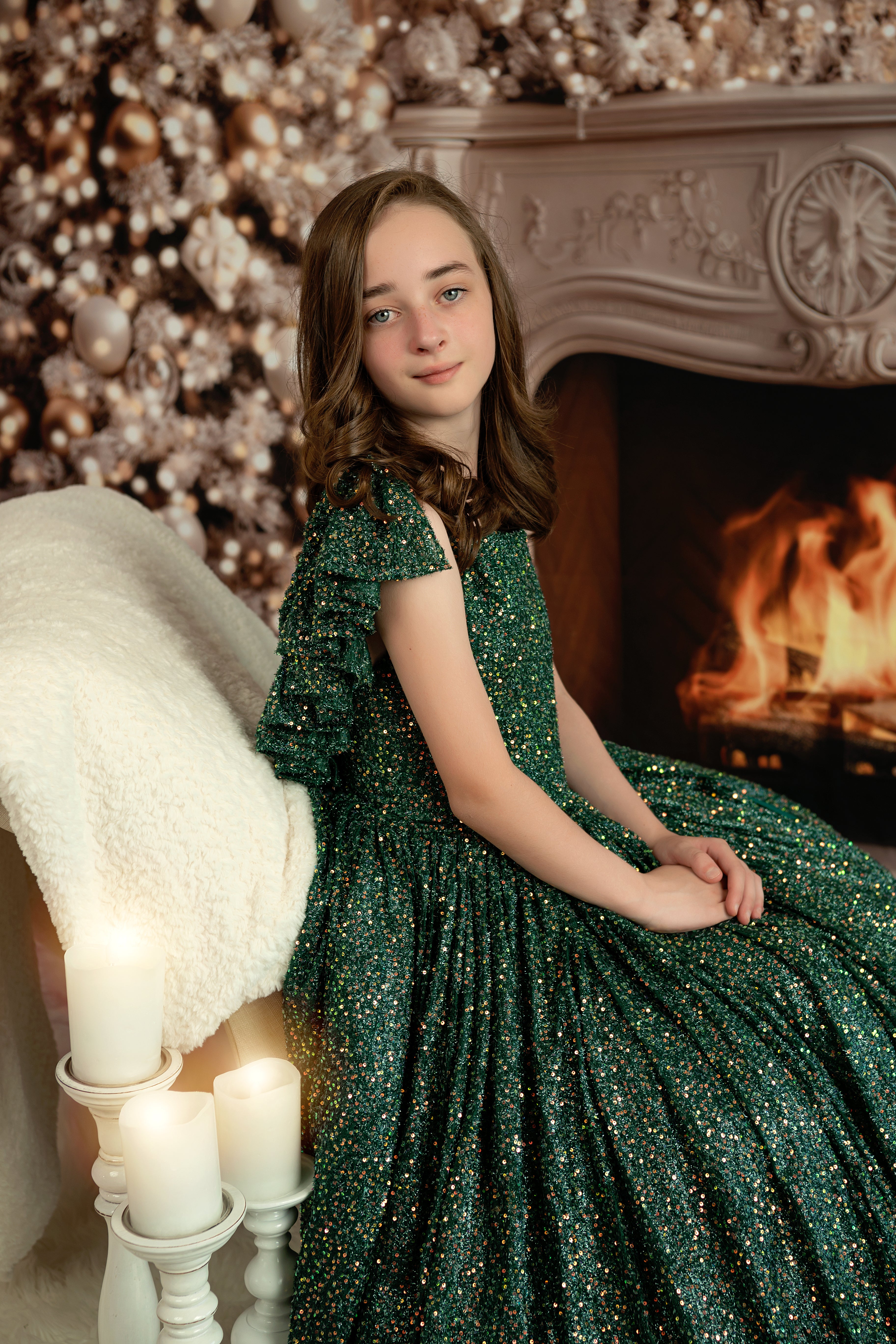 "Holly" -   Floor length ( 9 Year - Petite 10 Year)