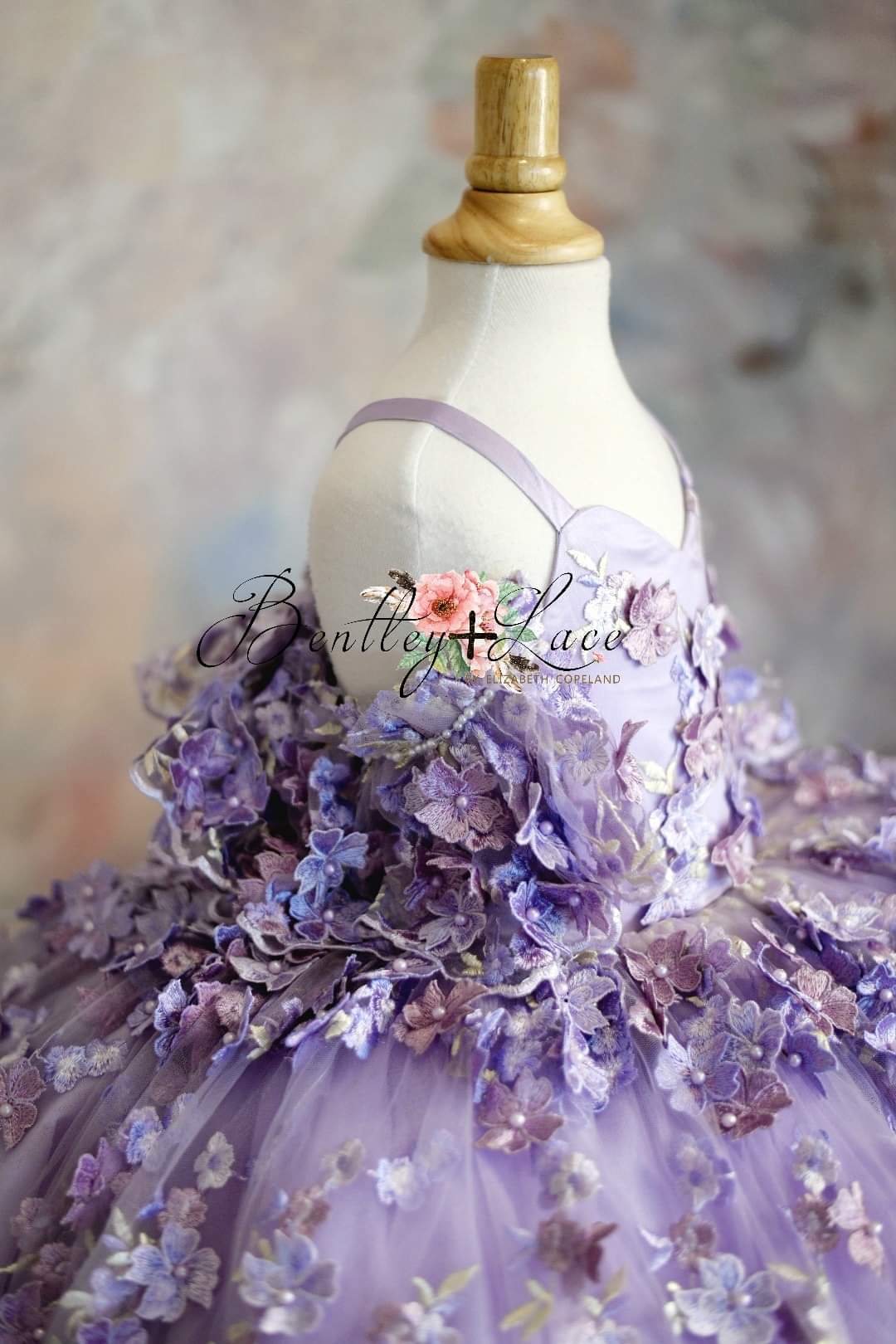 REMNANT Purple 3d flowers