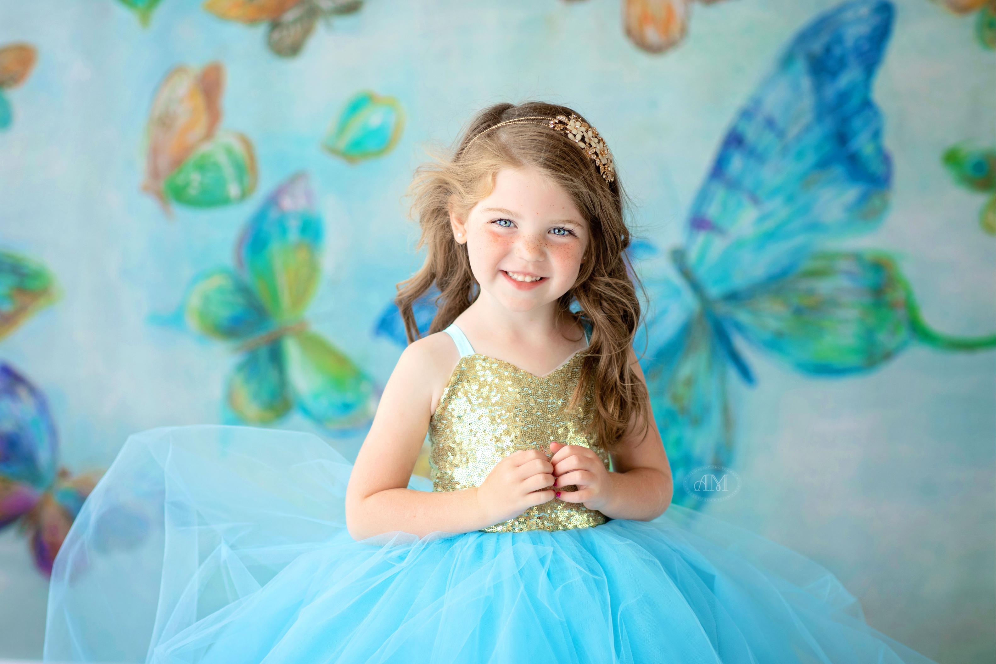 Layers of fluffy tulle for the ultimate twirl-worthy flower girl experience."