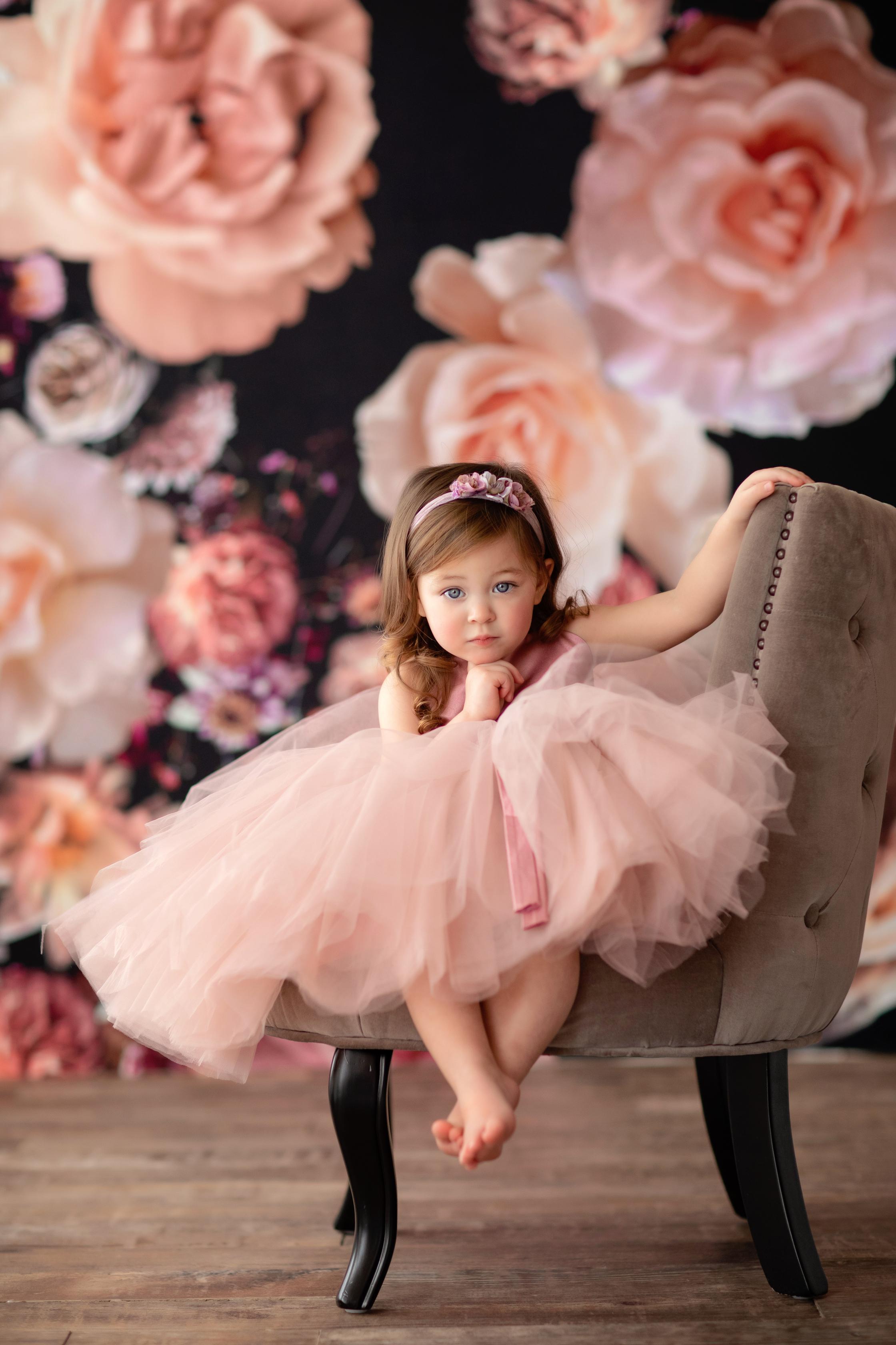 Simple Short Tulle Dress | Custom Color Options | Editorial Couture for Special Occasions