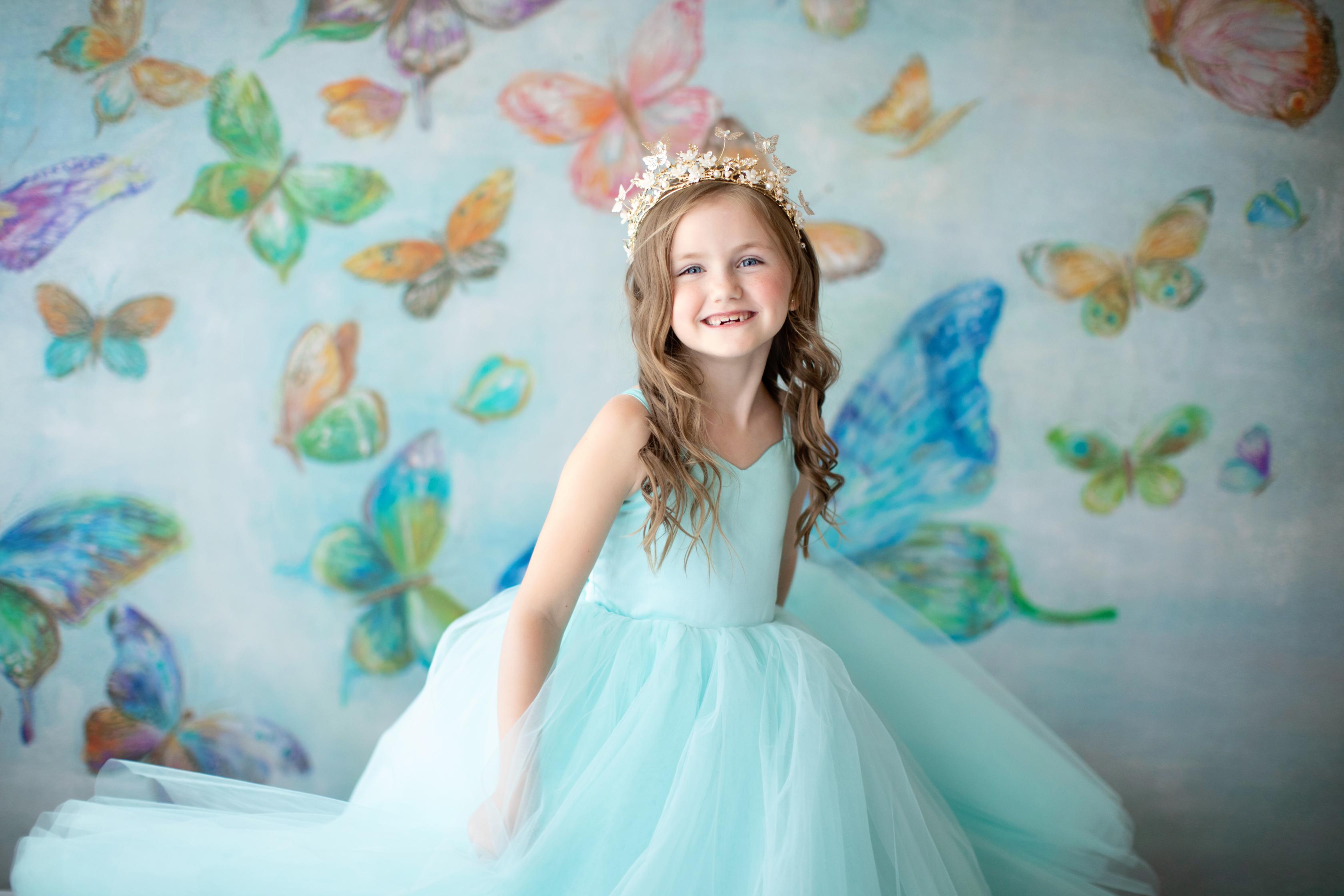 Simple Tulle Floor-Length Dress with Satin Bodice | Custom Color Options | Couture Gown for Special Occasions