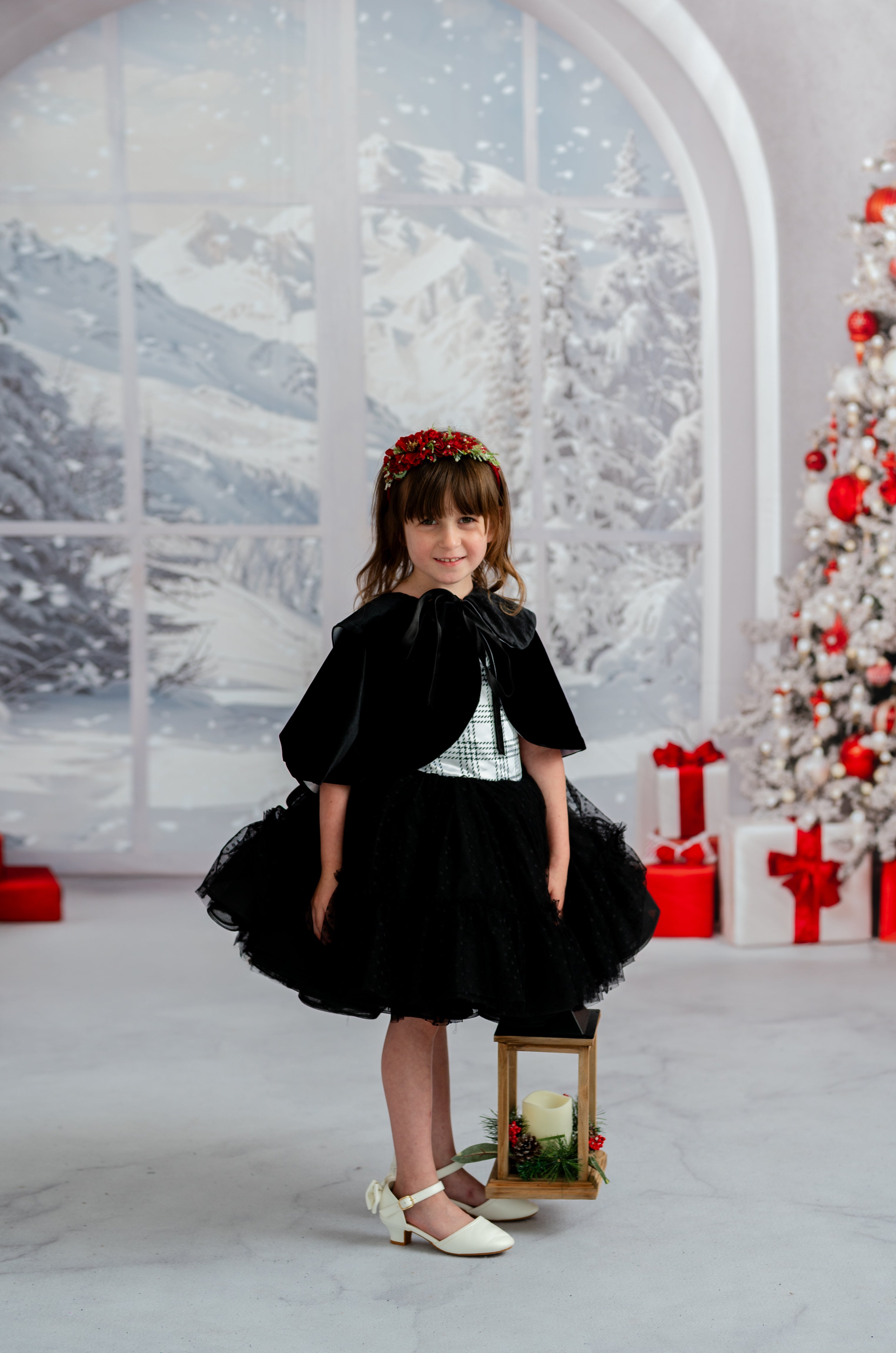 Holiday Magic Petal Cape & Bow Rental 6-7 Years