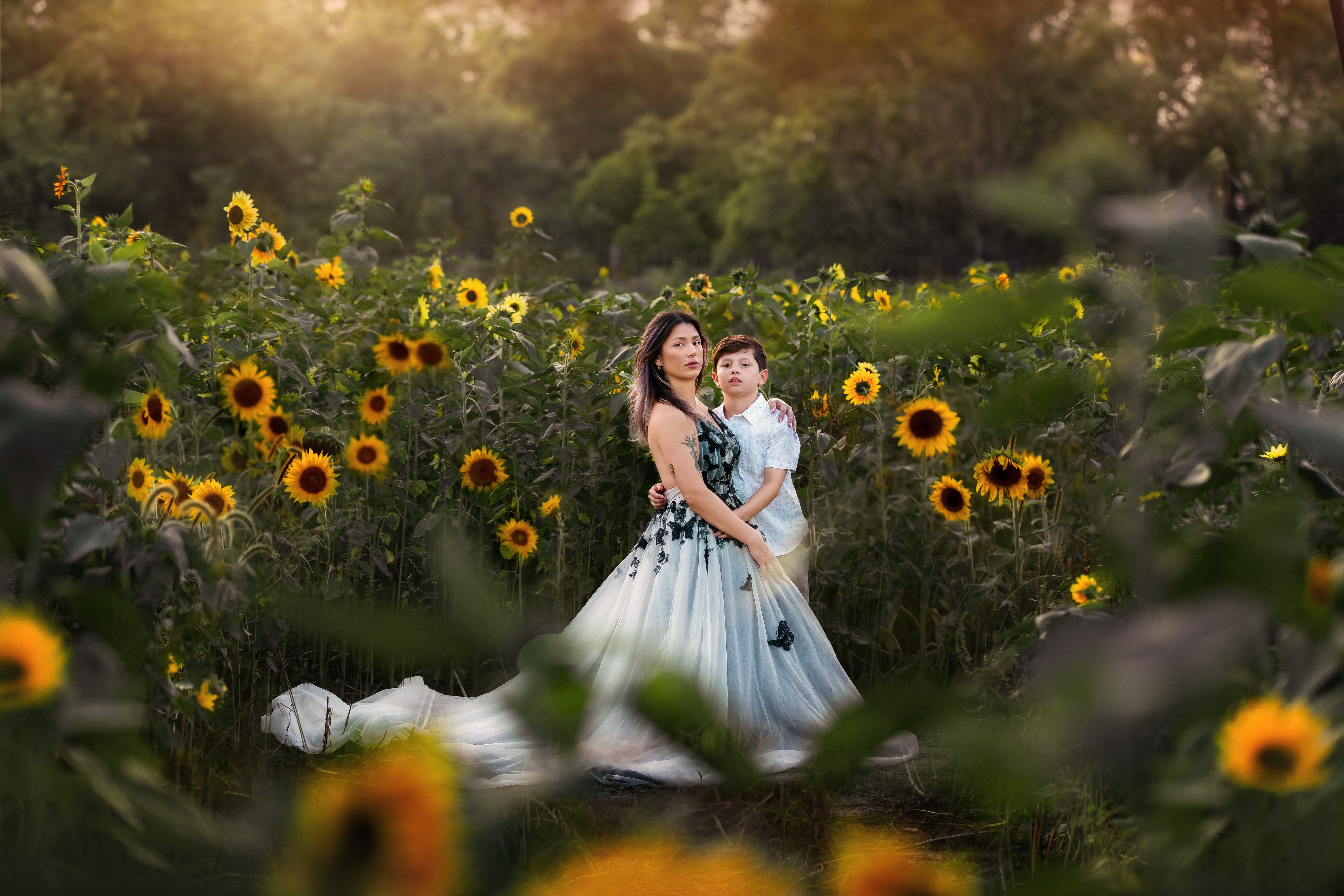 mommy and me gowns