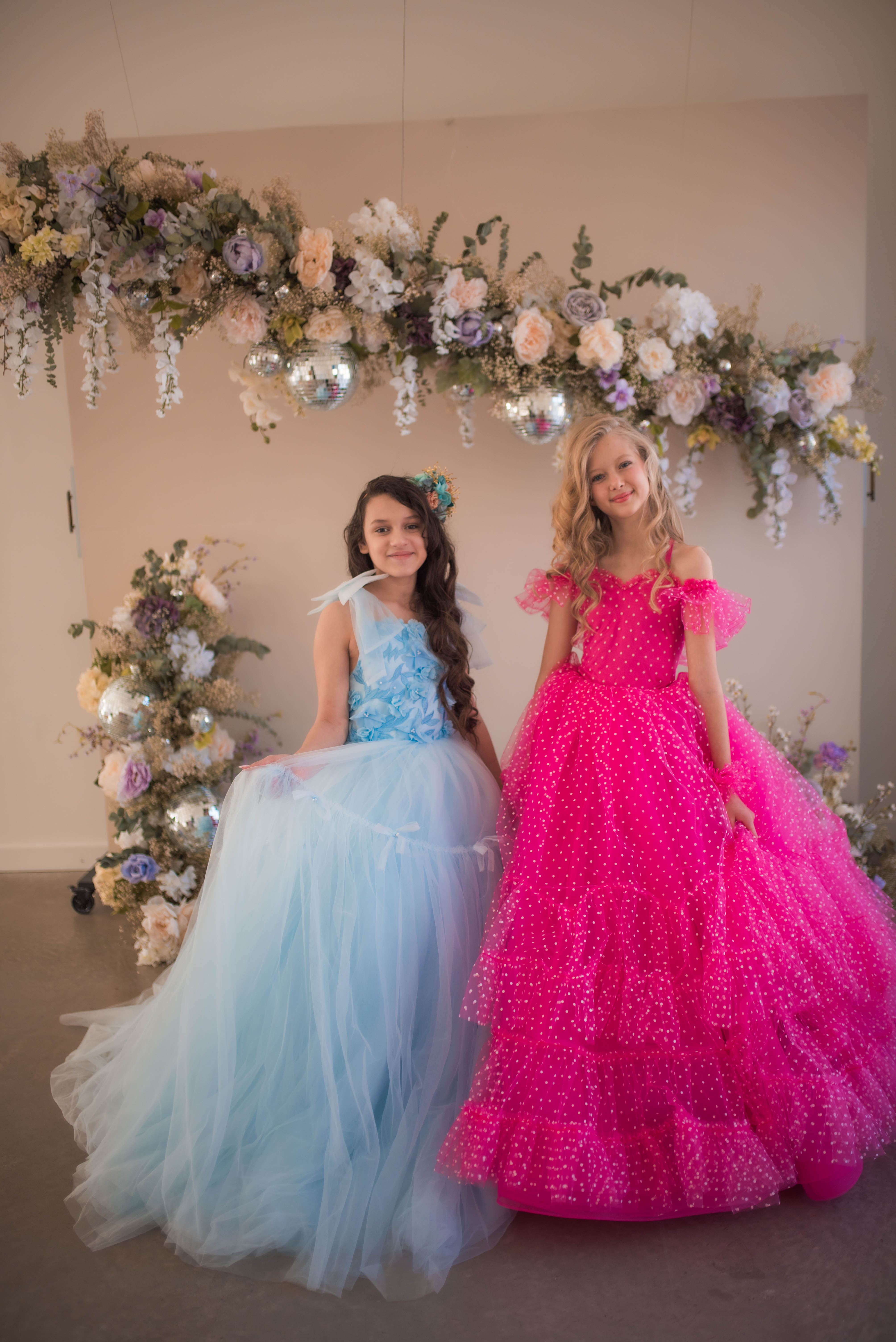 Madeleine- floor long gown (12 Year-14 year)
