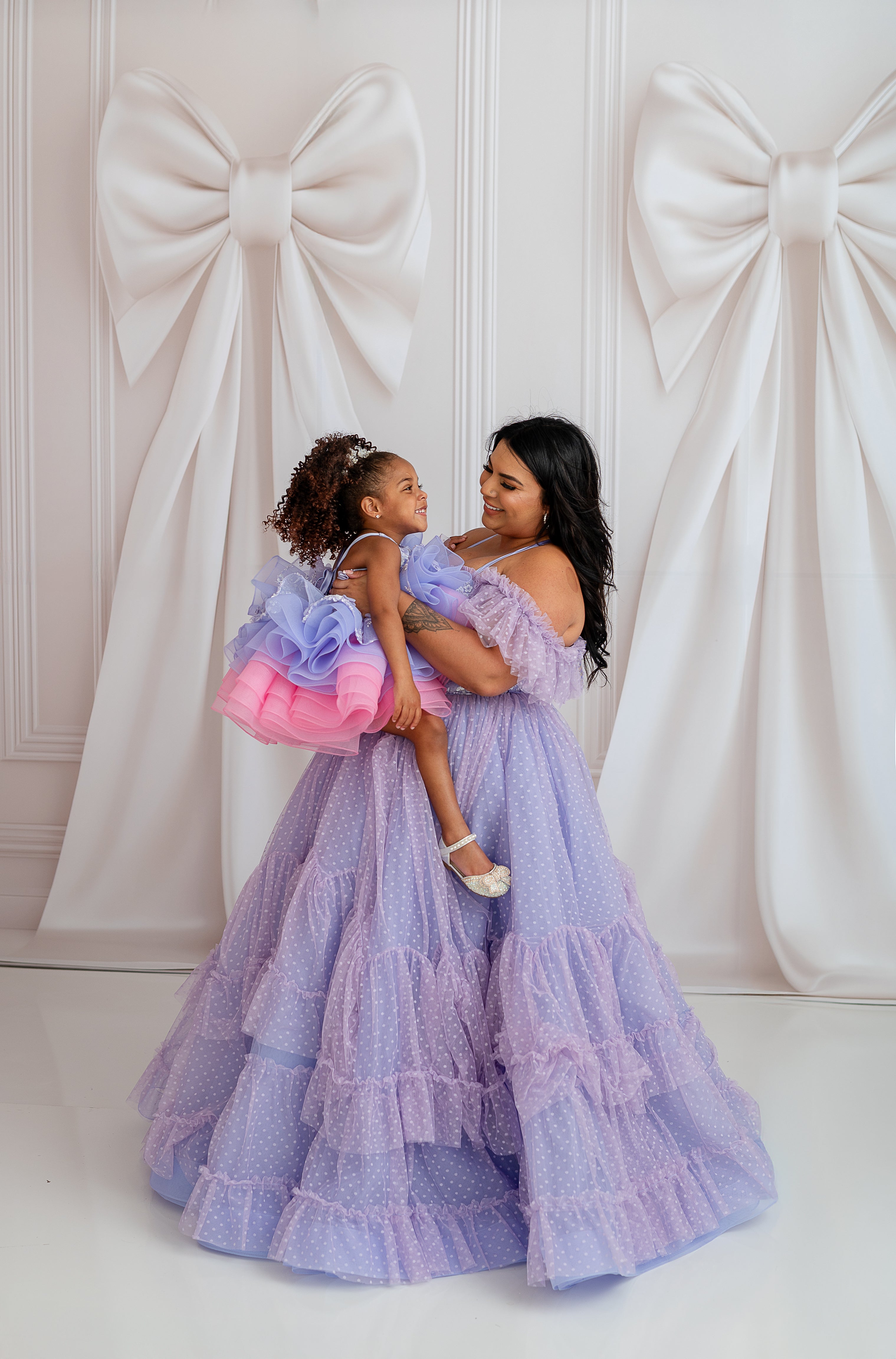 "Lilac Enchantment"- Floor length gown (Adult gown Size 0-8)