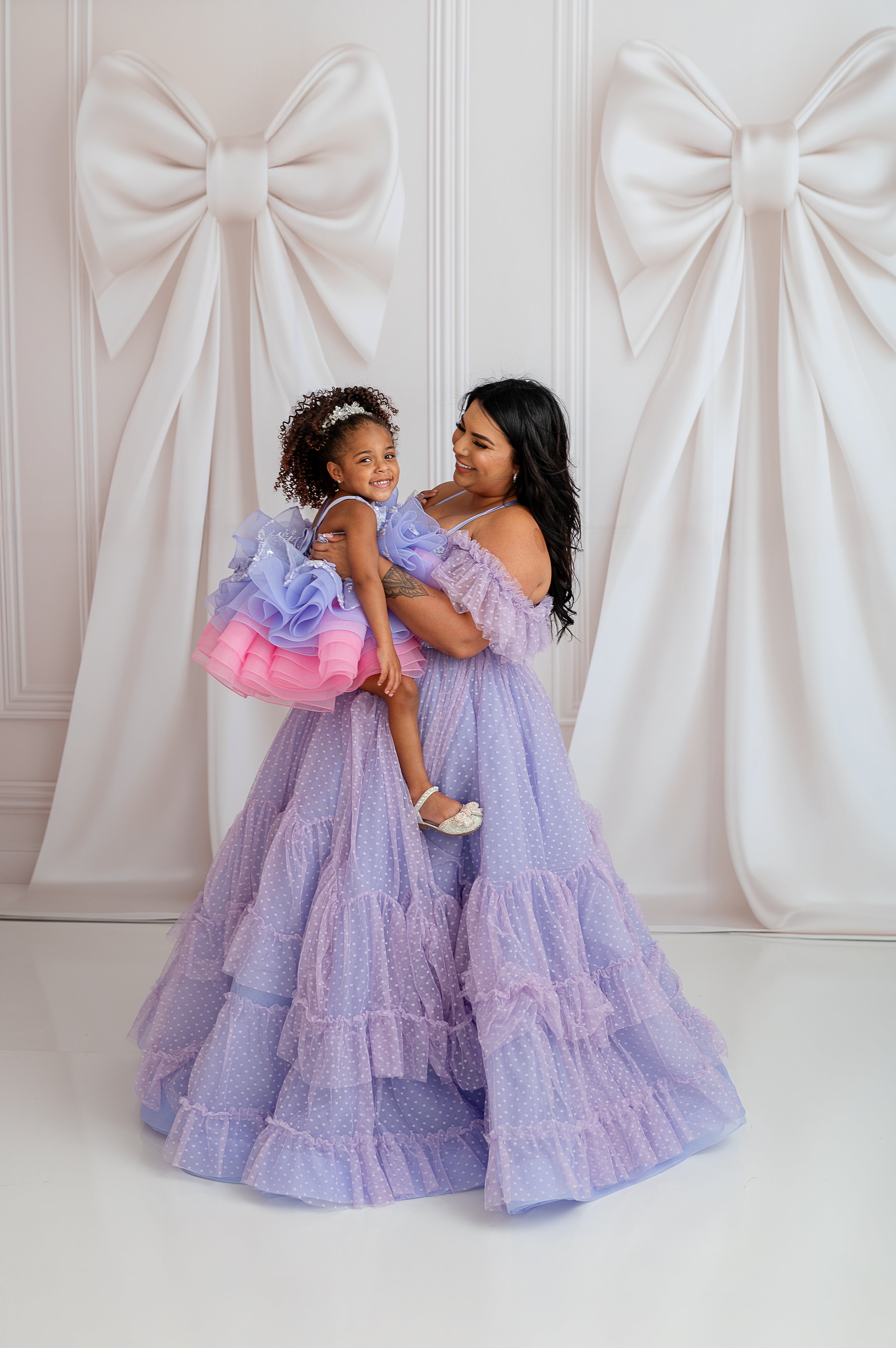 "Lilac Enchantment"- Floor length gown (Adult gown Size 0-8)