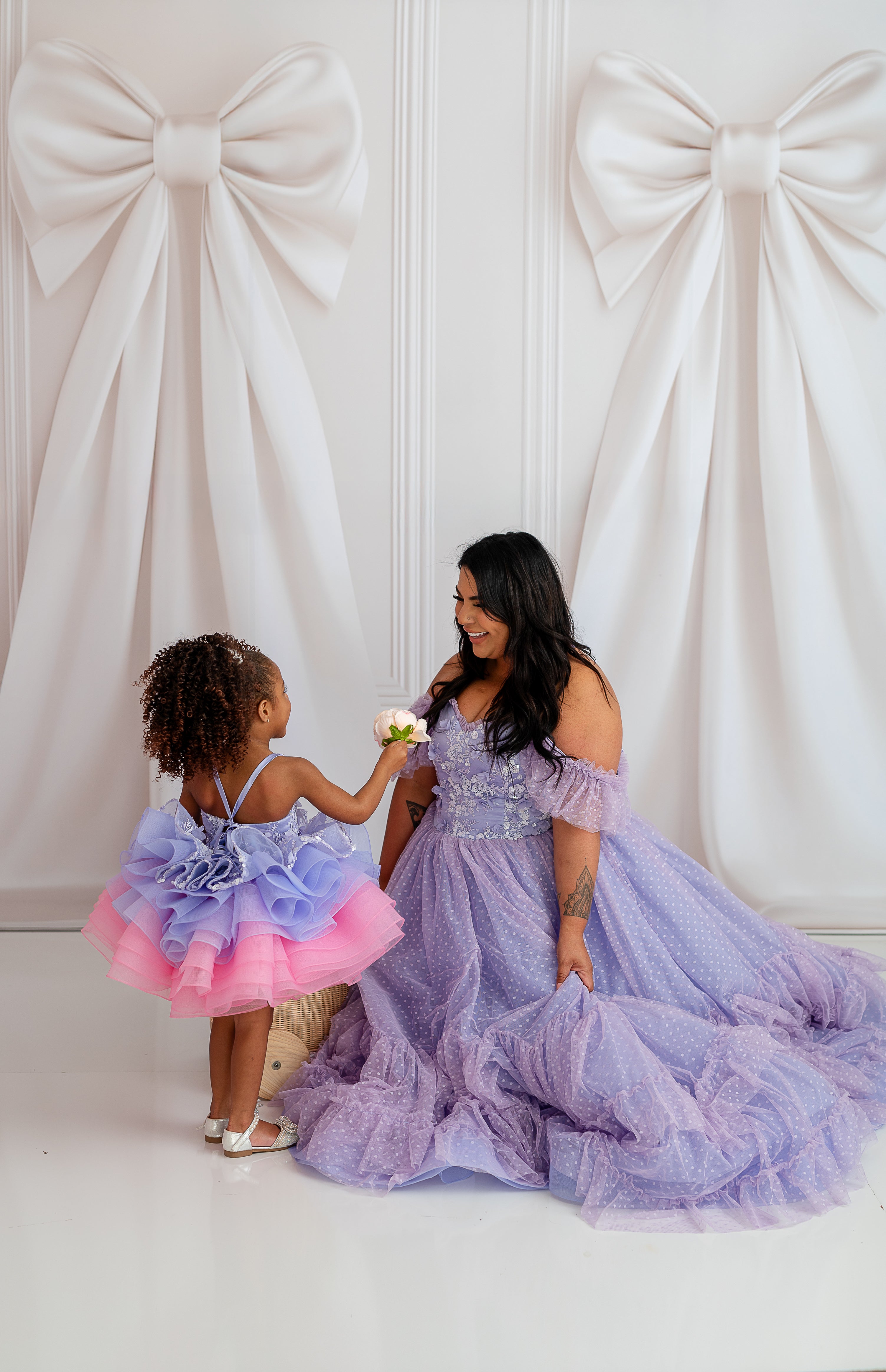 "Lilac Enchantment"- Floor length gown (Adult gown Size 0-8)