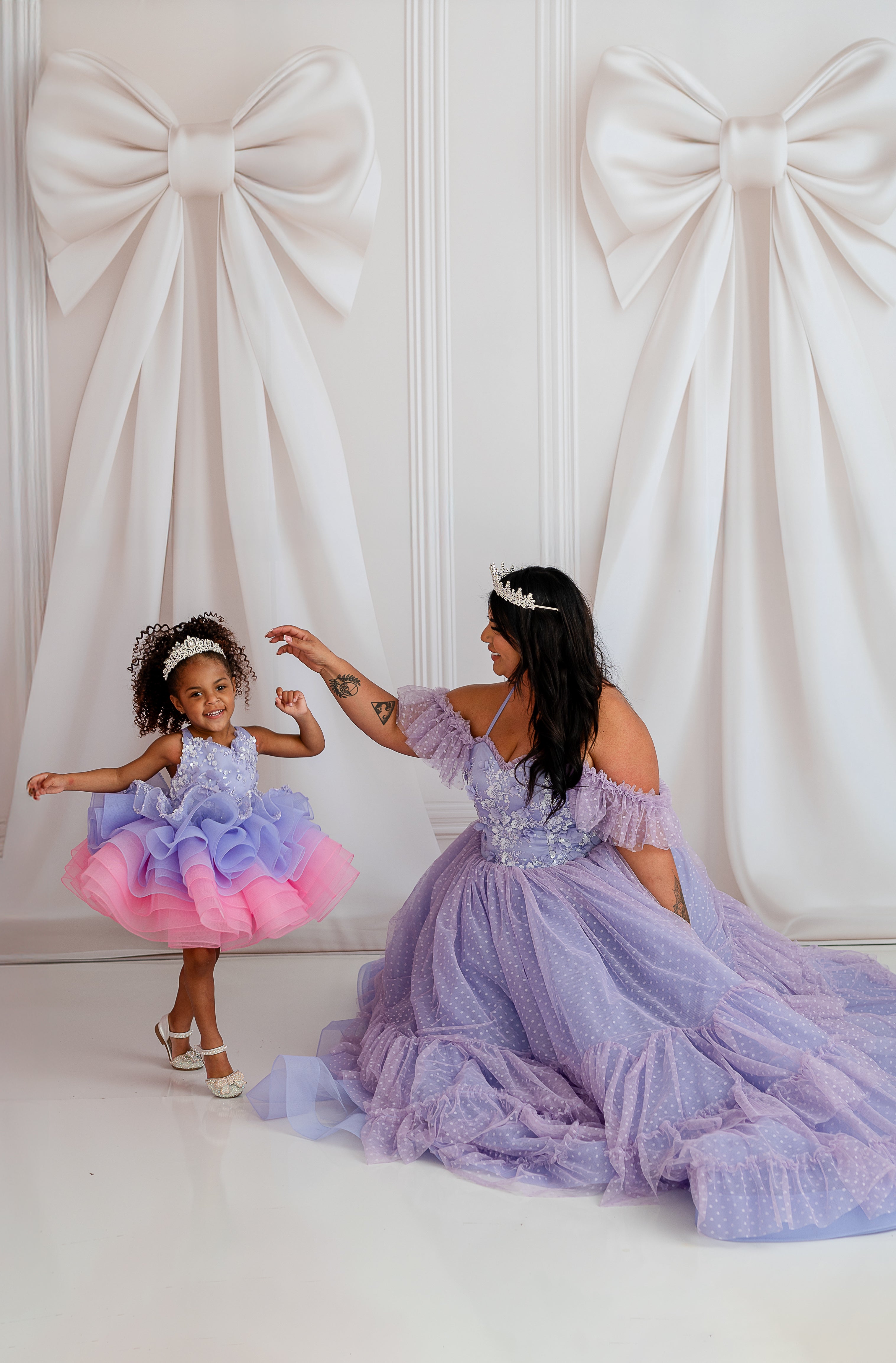 "Lilac Enchantment"- Floor length gown (Adult gown Size 0-8)