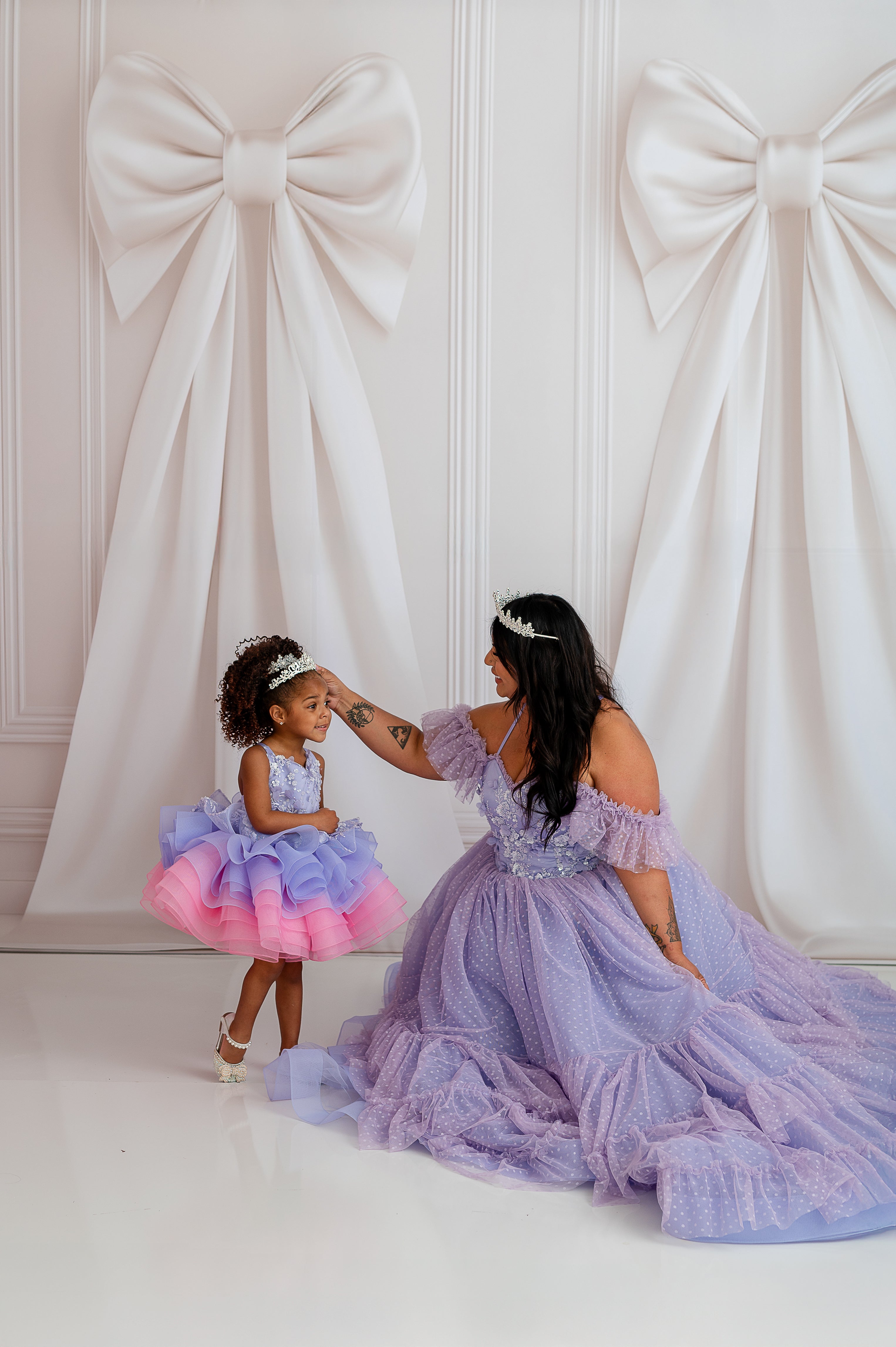 "Lilac Enchantment"- Floor length gown (Adult gown Size 0-8)