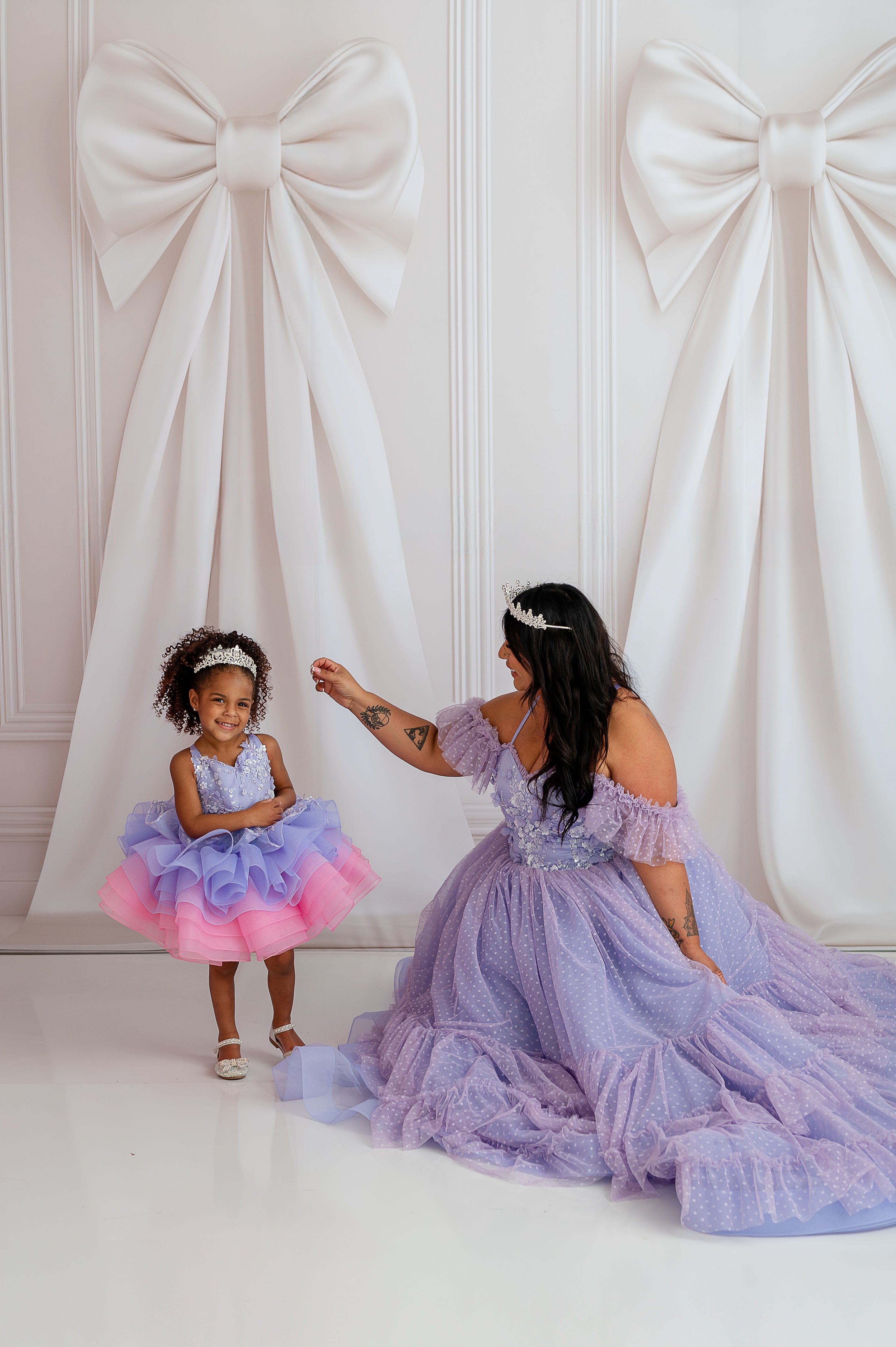 "Lilac Enchantment"- Floor length gown (Adult gown Size 0-8)