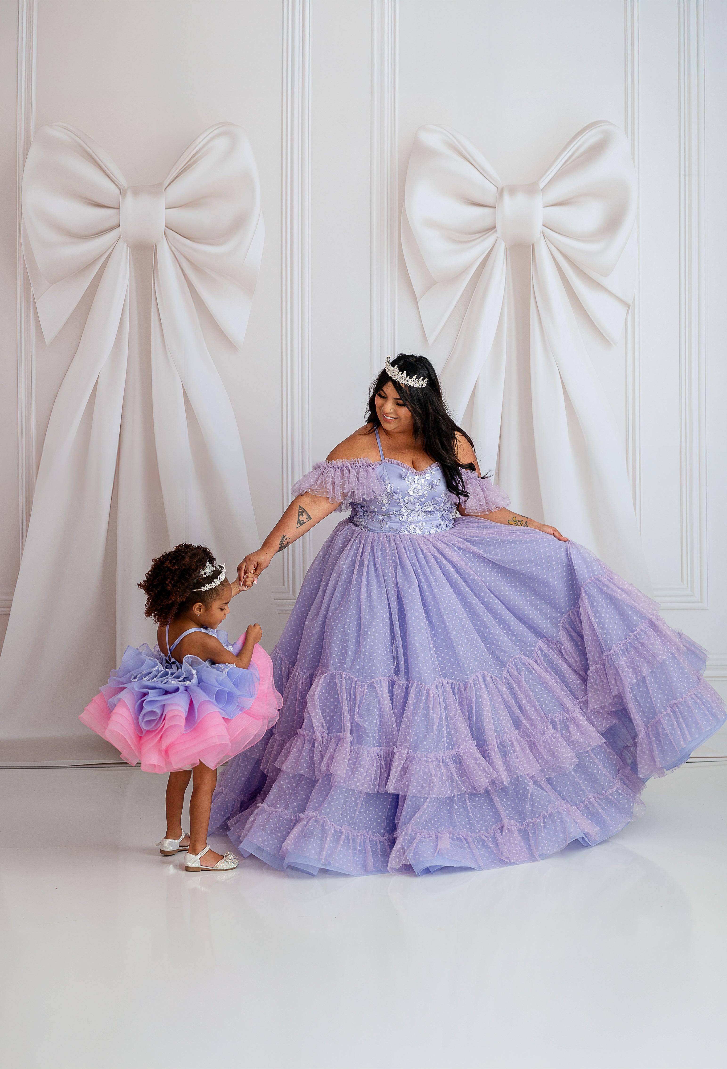 "Lilac Enchantment"- Floor length gown (Adult gown Size 0-8)