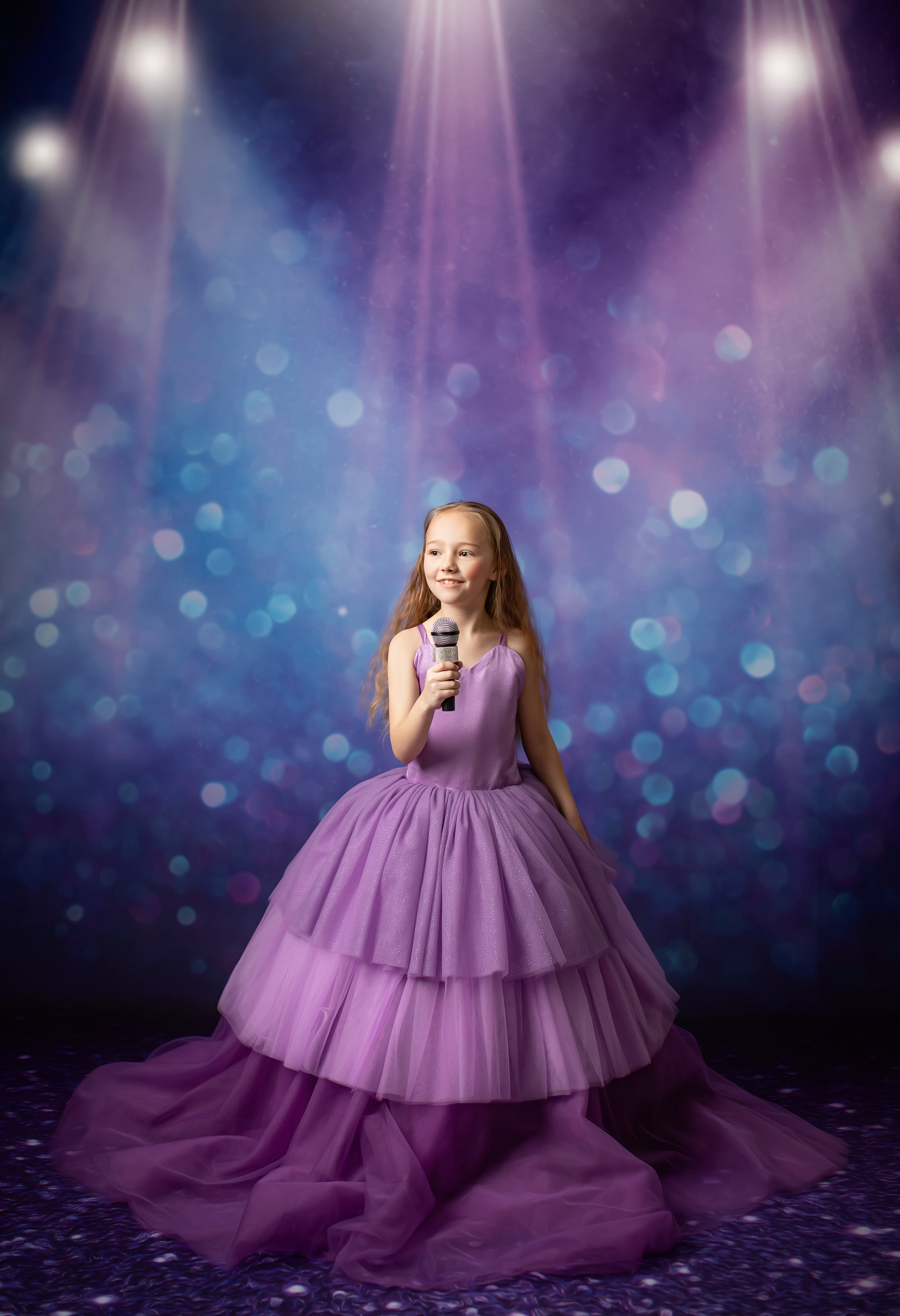 "Swiftie Eras" Floor Length Gown Editorial Dress, Couture Gown, Special Occasion Dress