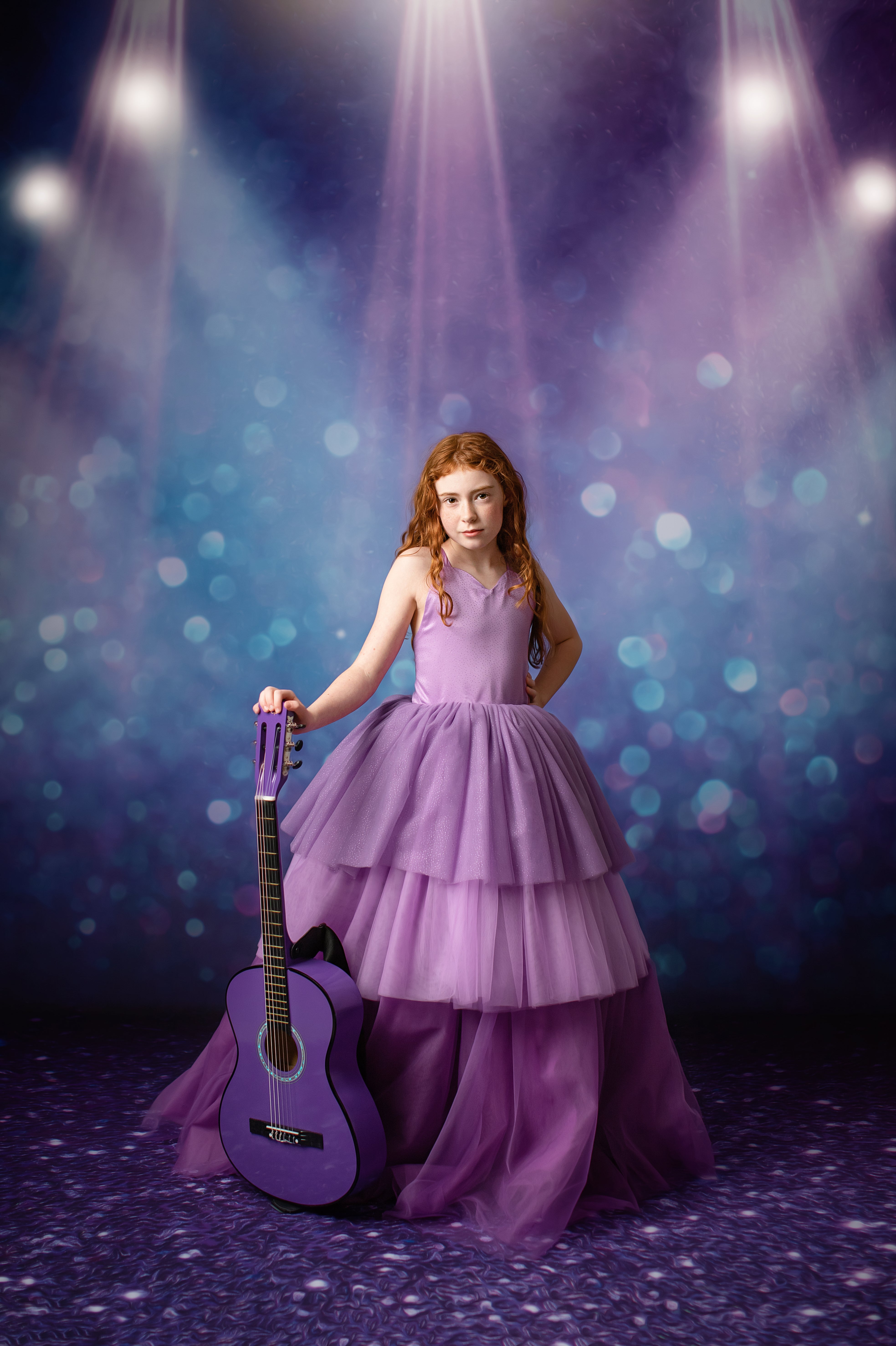 "Swiftie Eras" Floor Length Gown Editorial Dress, Couture Gown, Special Occasion Dress