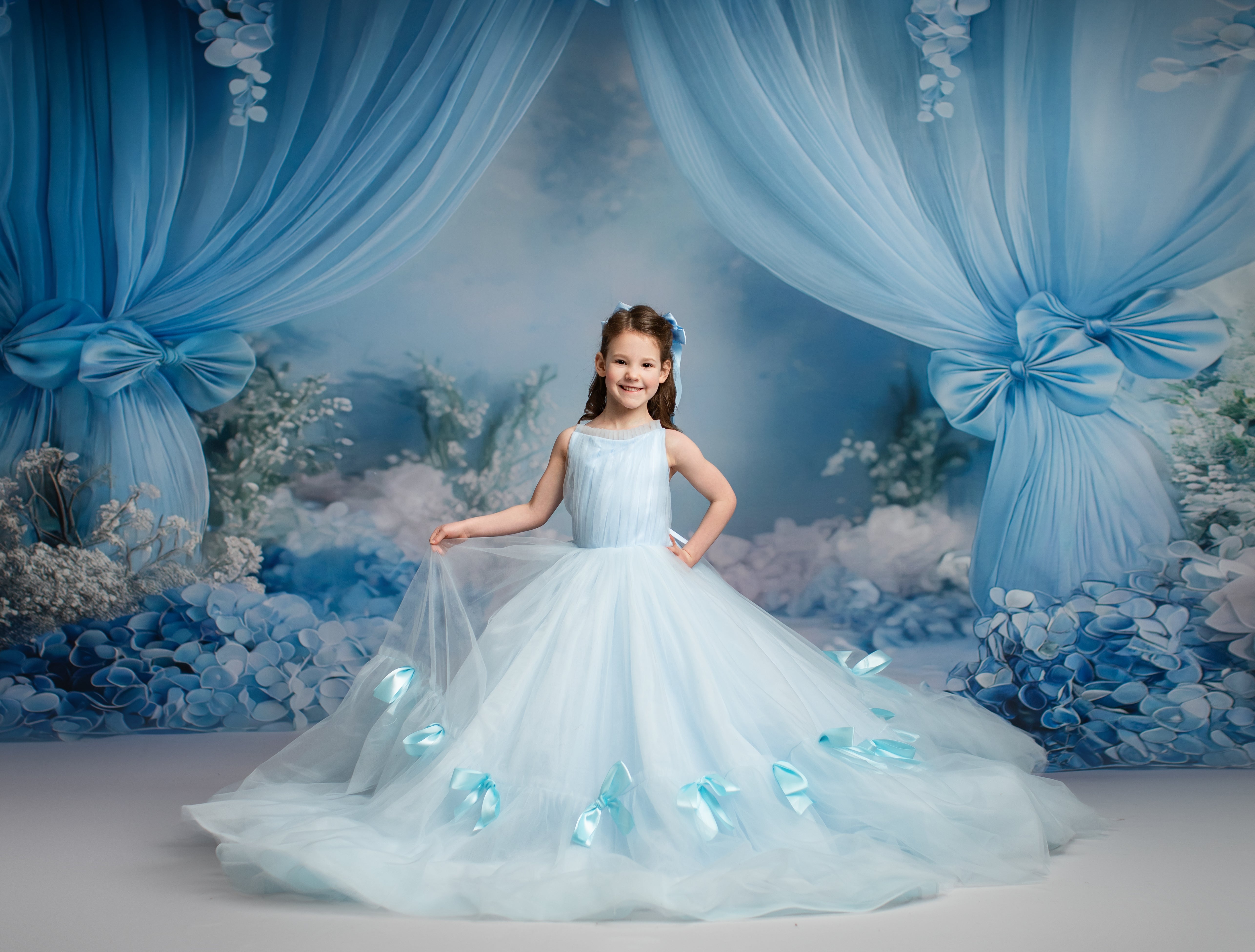 Bows of Grace | Customizable Editorial Couture Gown for Special Occasions