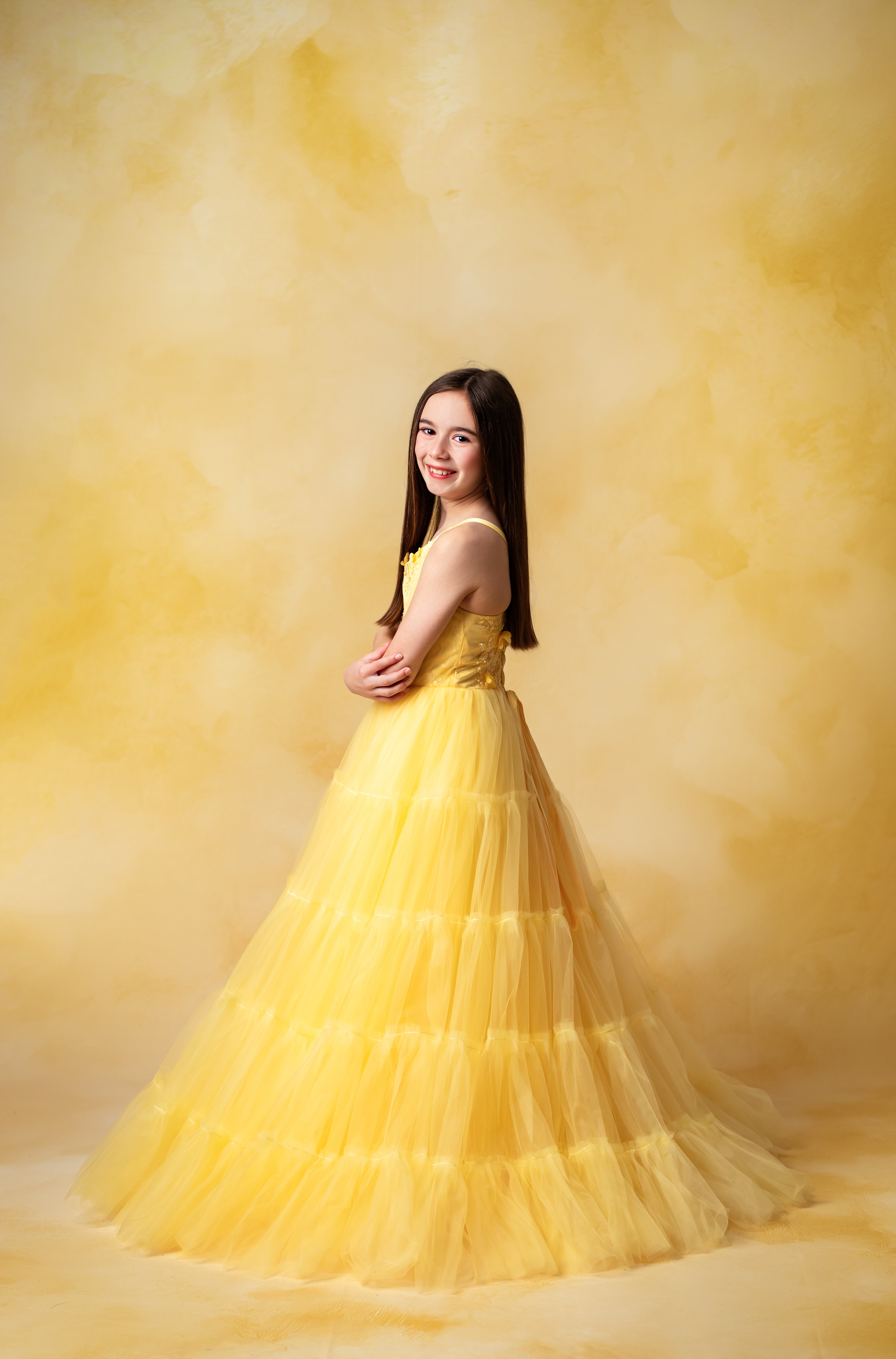 Frechary Solid gown- Children-Adult sizes, Choose your color: Editorial Dress, Couture Gown, Special Occasion Dress