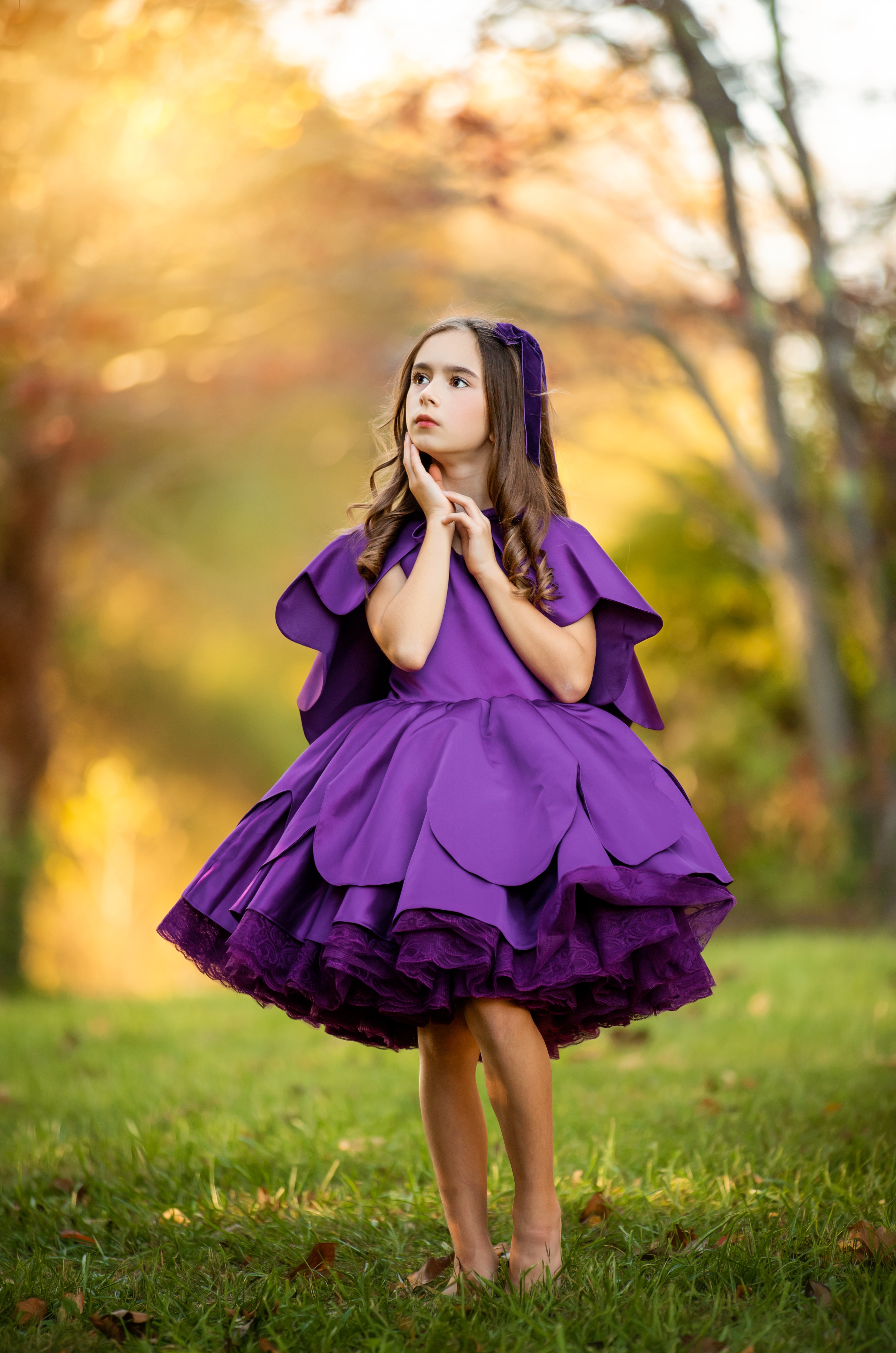 Custom fairy dresses for little girls.