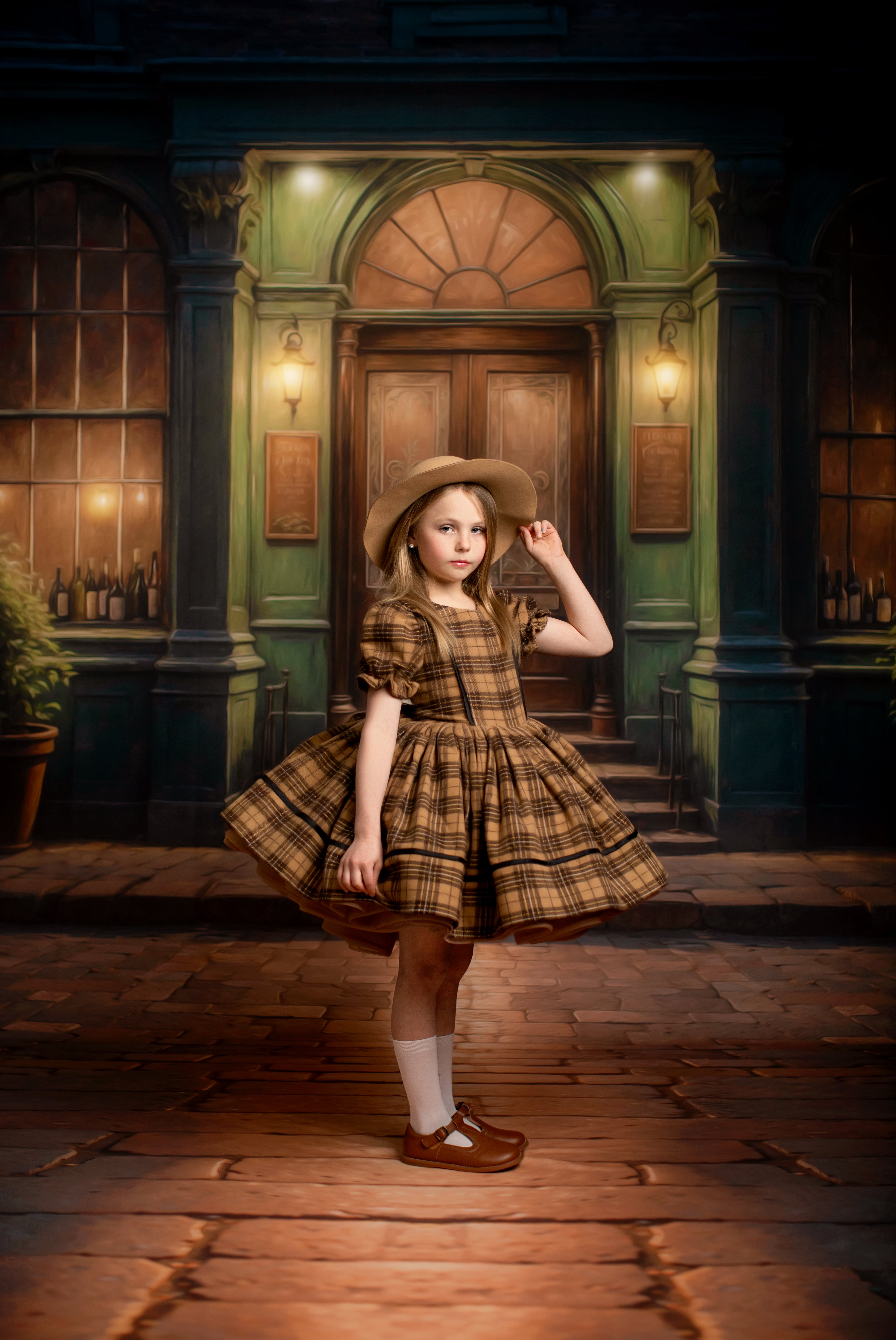 Vintage gowns for children's fine art photography sessions