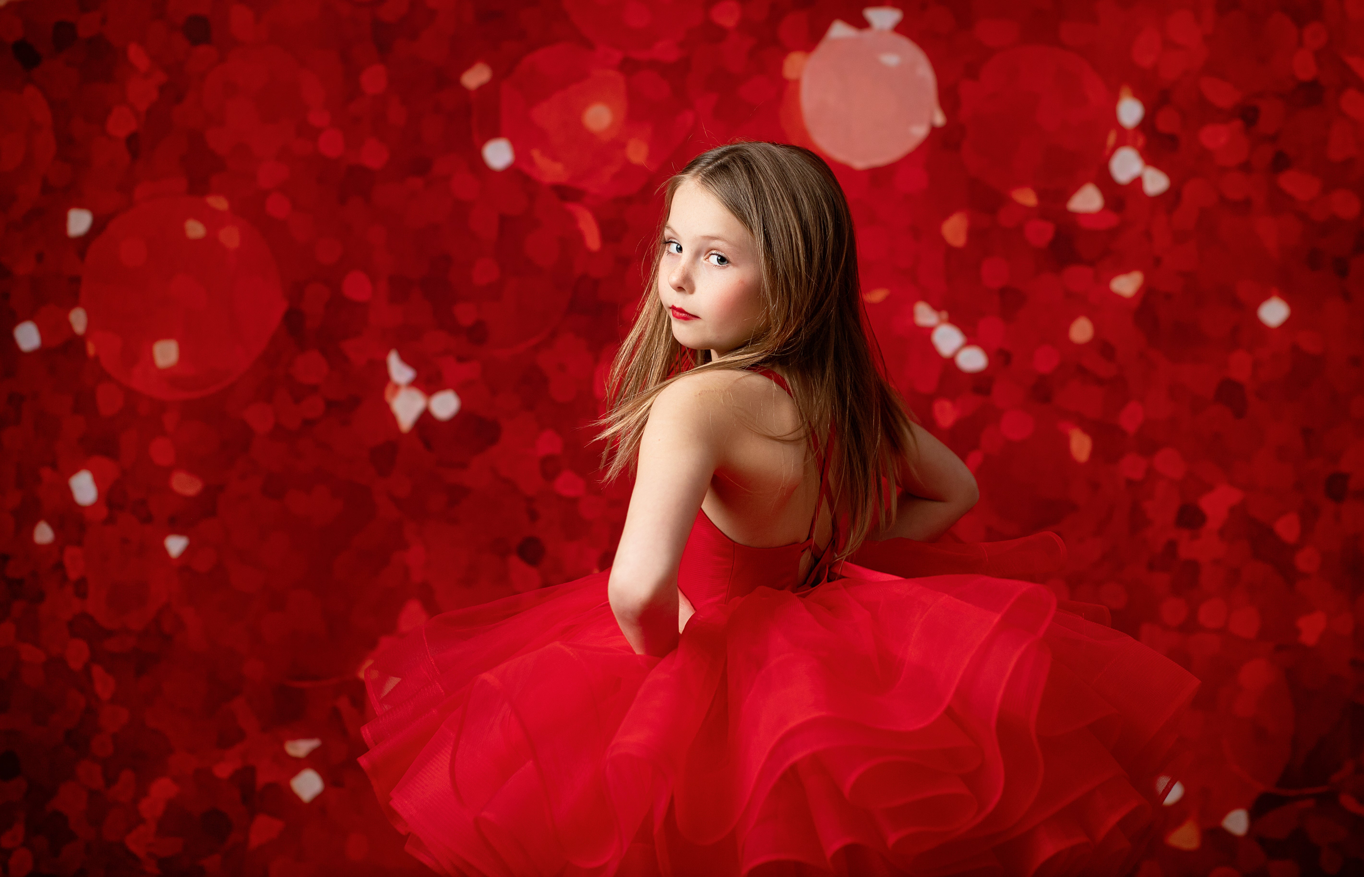 "Greer" - Pick color option. Editorial Dress, Couture Gown, Special Occasion Dress