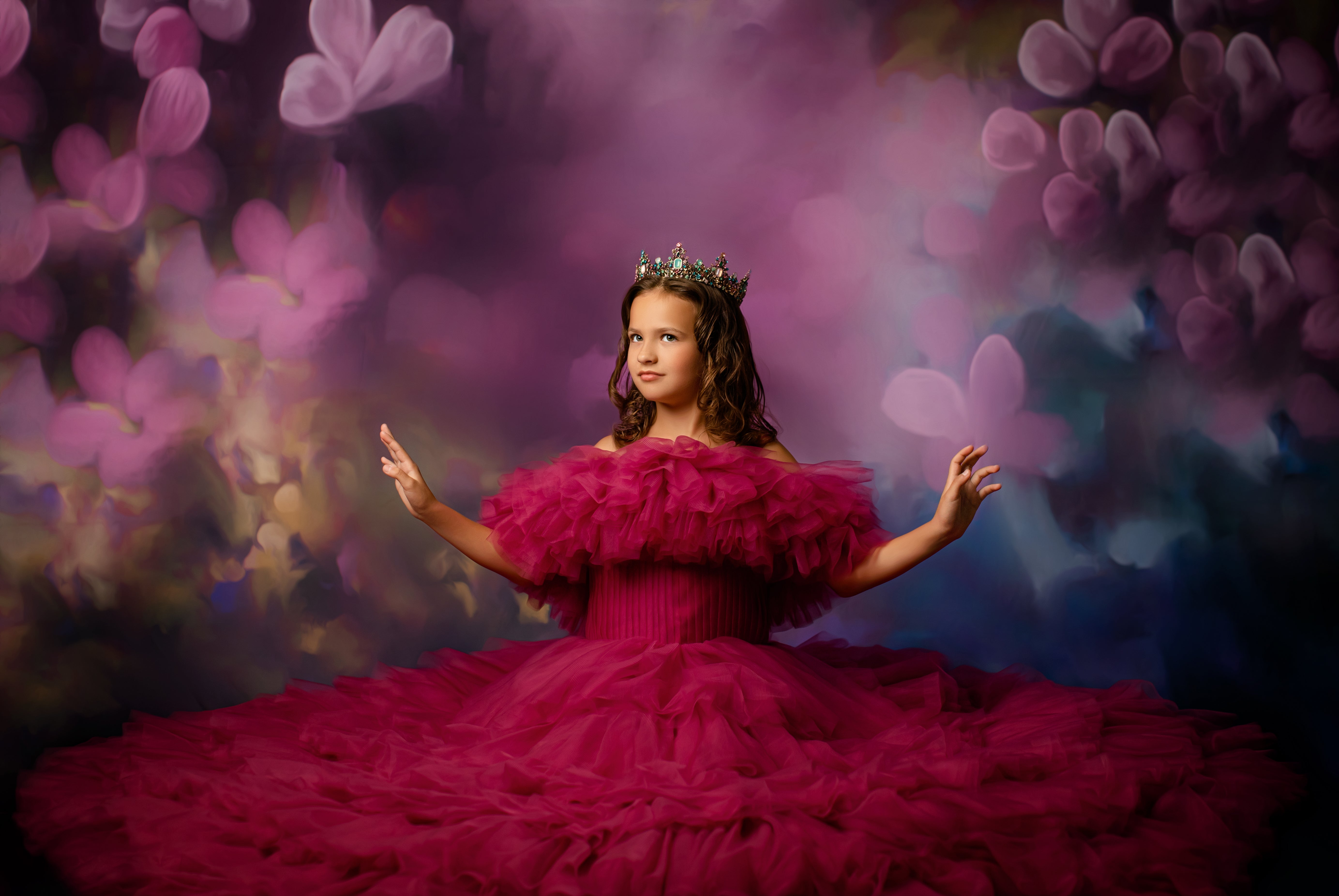 AURORA- choose color Editorial Dress, Couture Gown, Special Occasion Dress