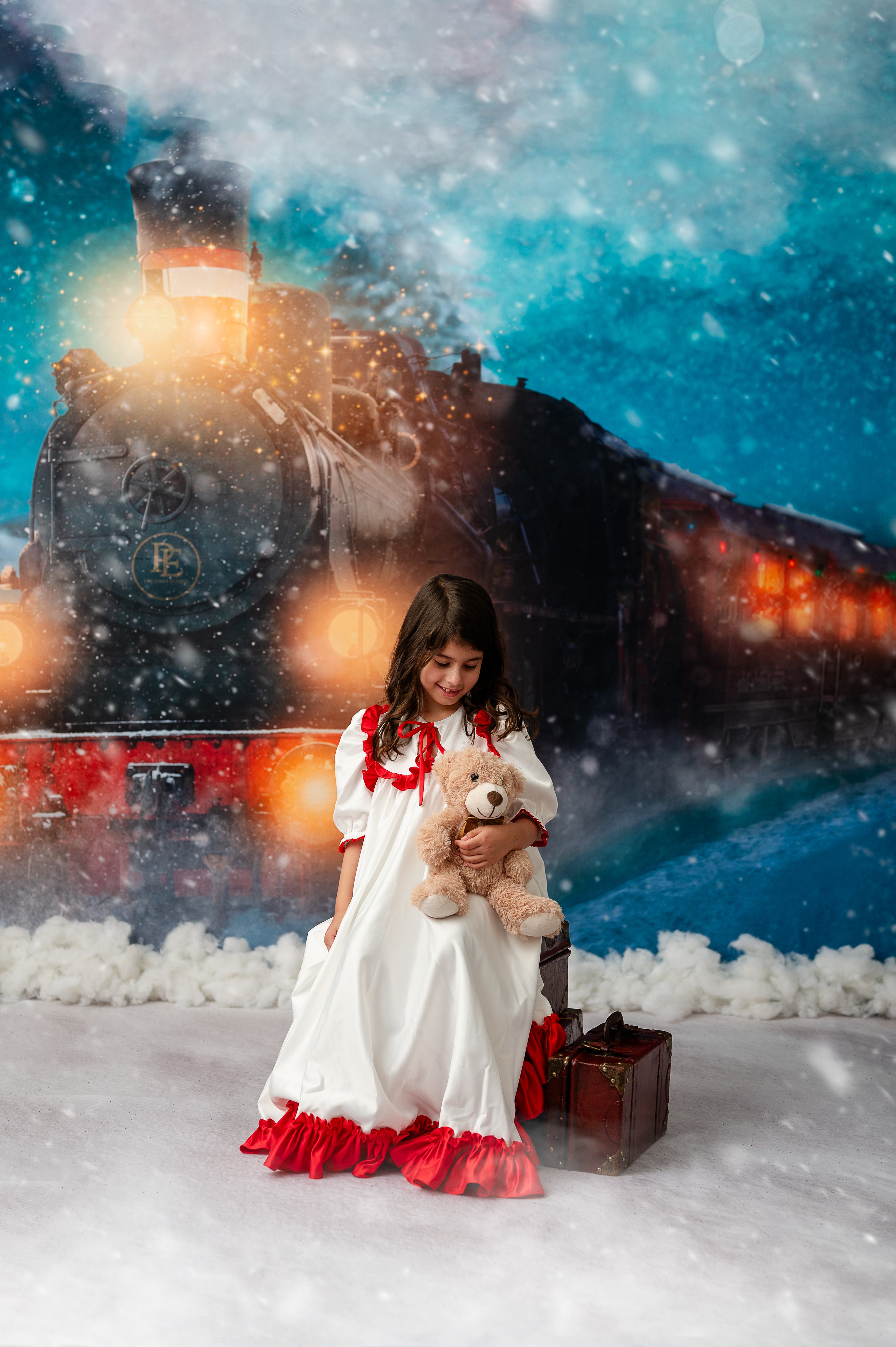 custom Christmas nightgown for girls