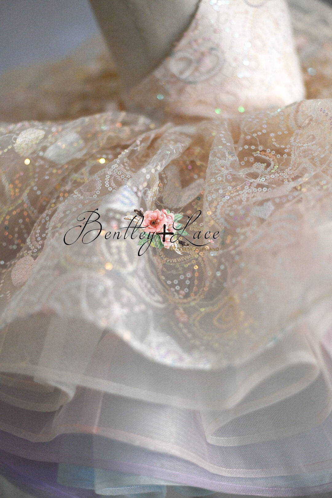 REMNANT RETRO PINK SEQUINS