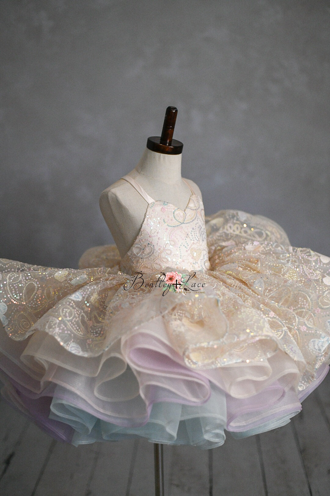 REMNANT RETRO PINK SEQUINS