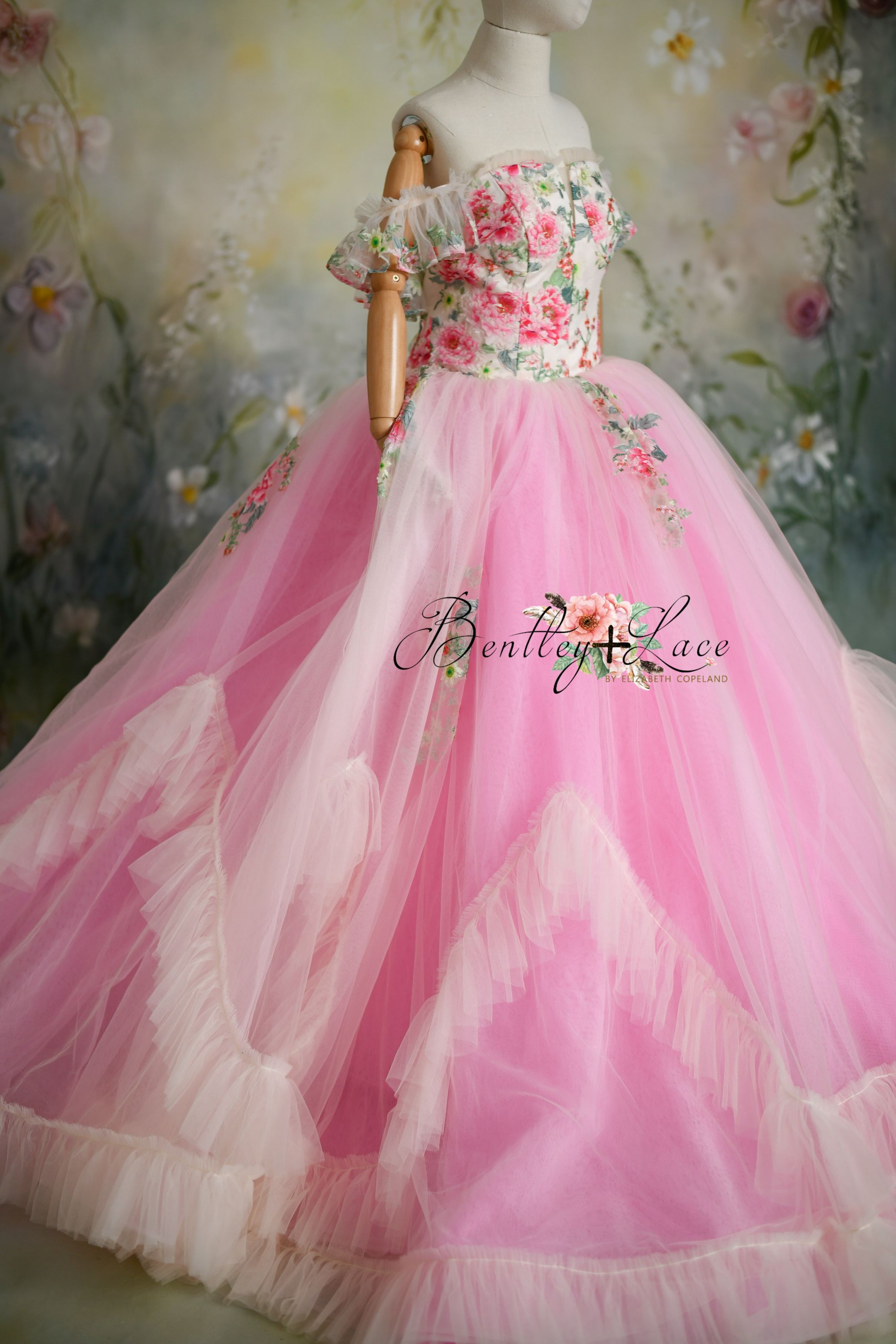 "Sabrina" Fairytale Floor Length Dress ( 14 Year - adult 4)