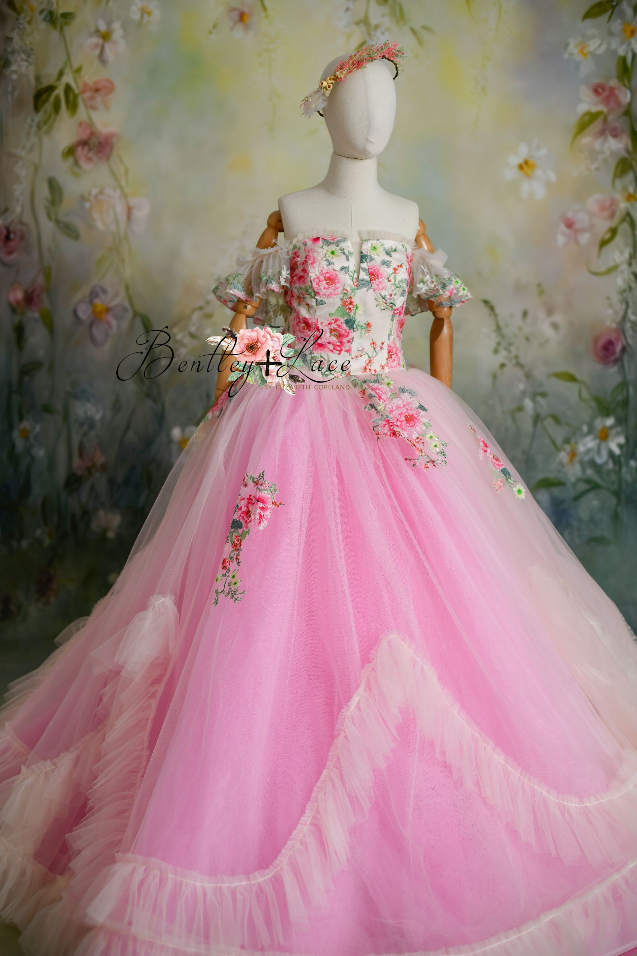 "Sabrina" Fairytale Floor Length Dress ( 14 Year - adult 4)