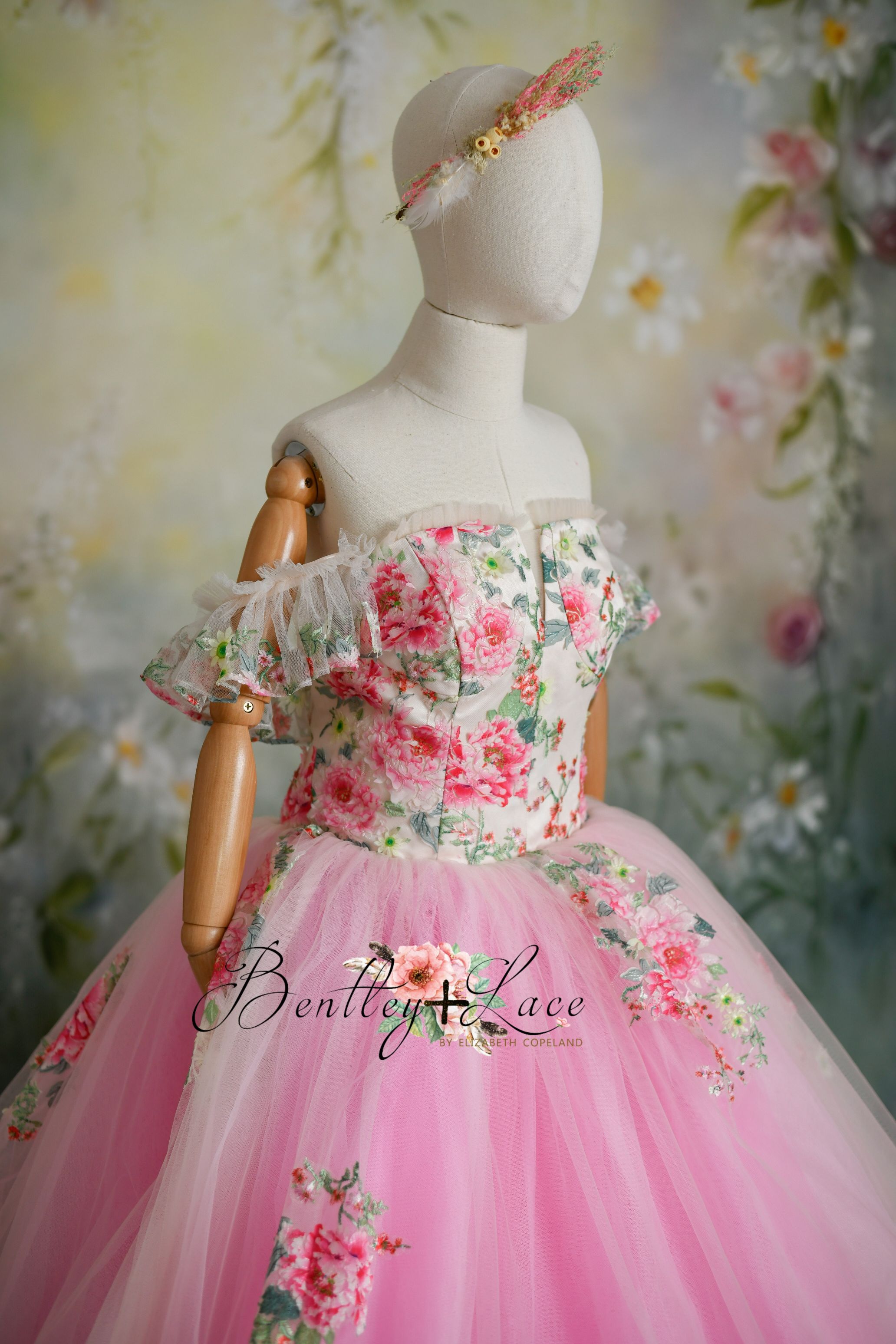 "Sabrina" Fairytale Floor Length Dress ( 14 Year - adult 4)