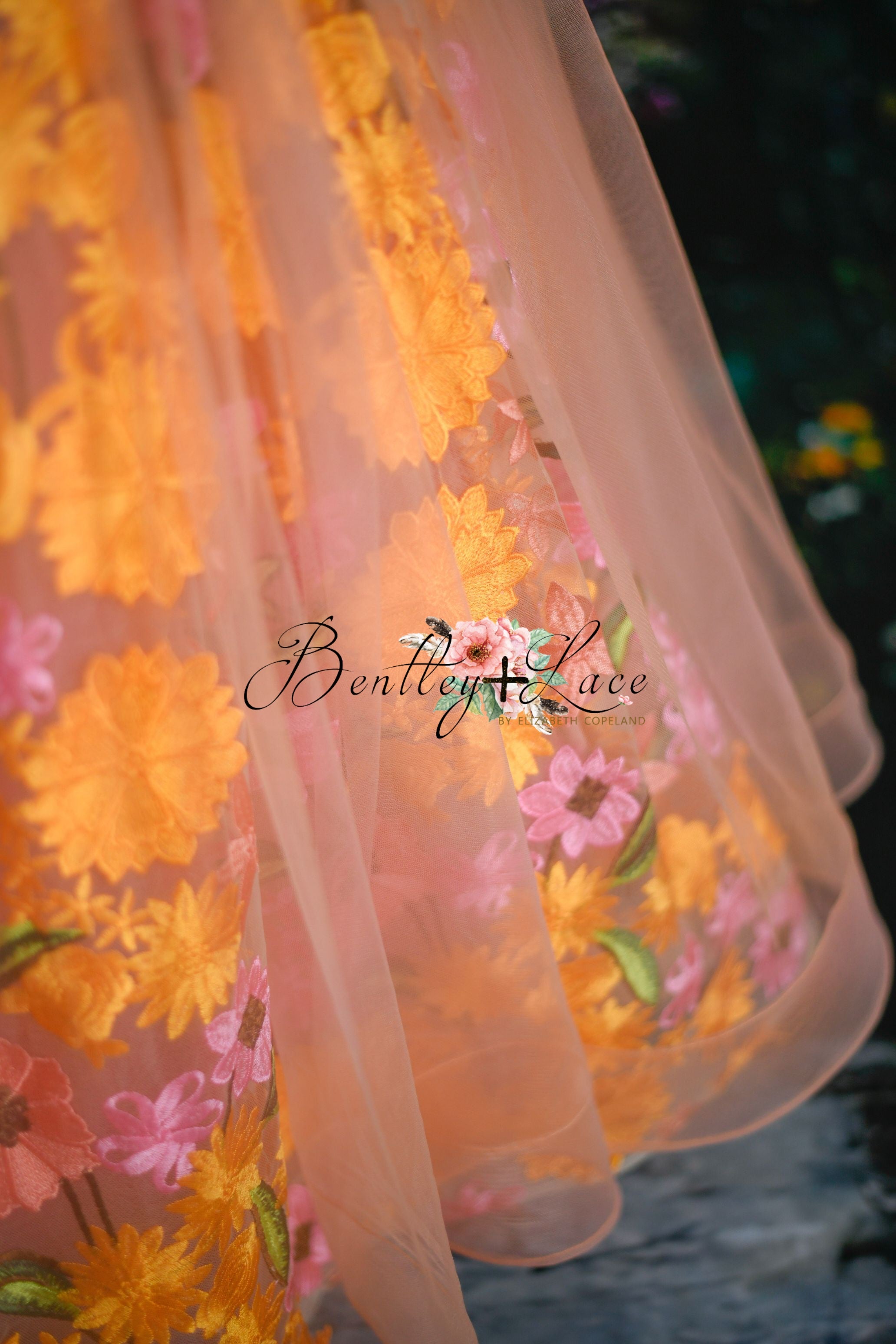 "Wisteria" Floor Length Dress ( 6 Year - 7 year)
