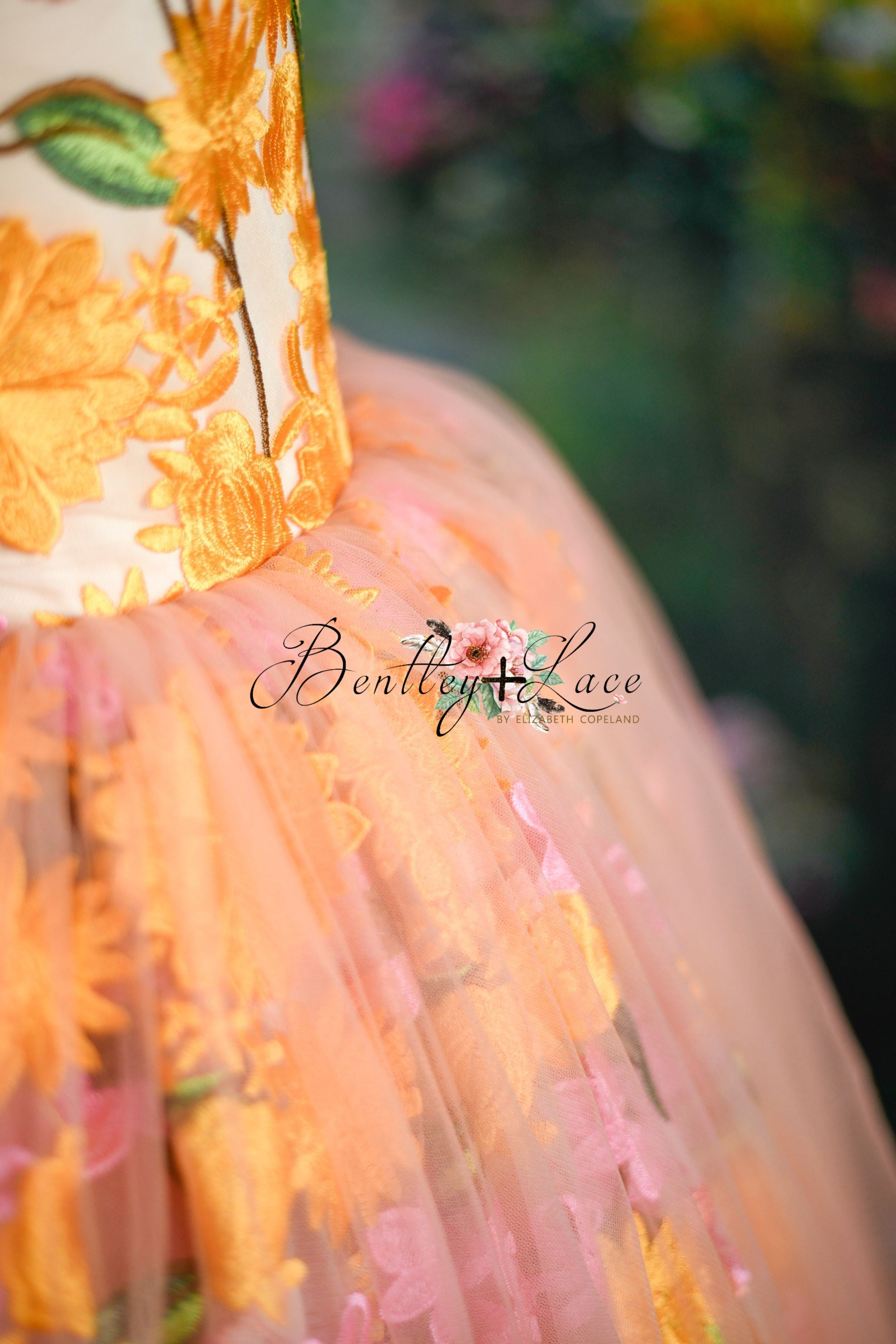 "Wisteria" Floor Length Dress ( 6 Year - 7 year)