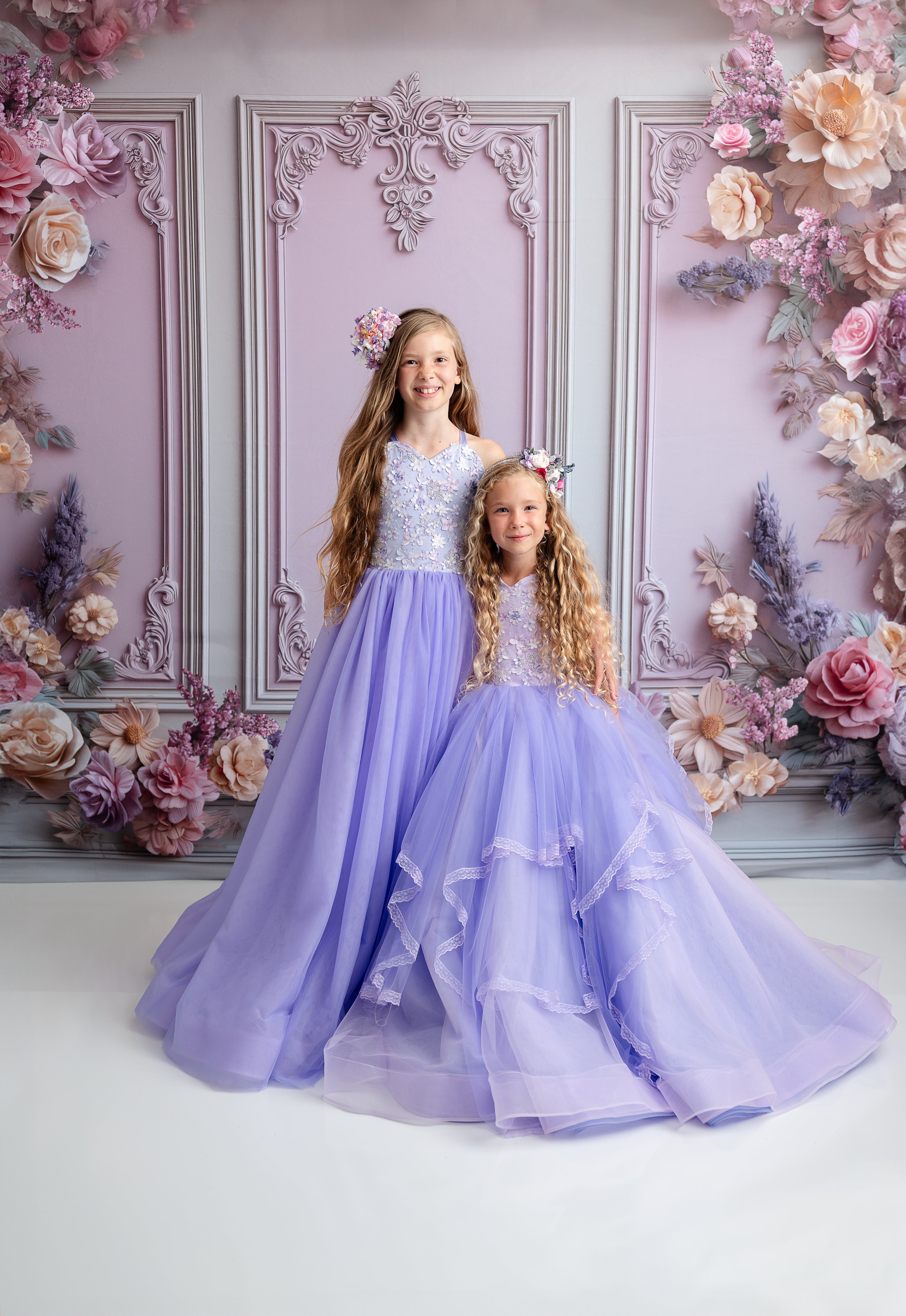 custom lavender gown for special occasions