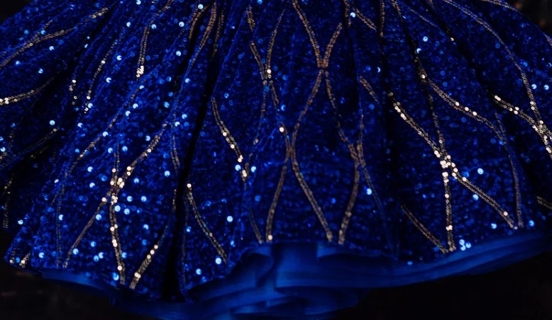 REMNANT BLUE SEQUIN