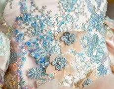 REMNANT gray 3d floral