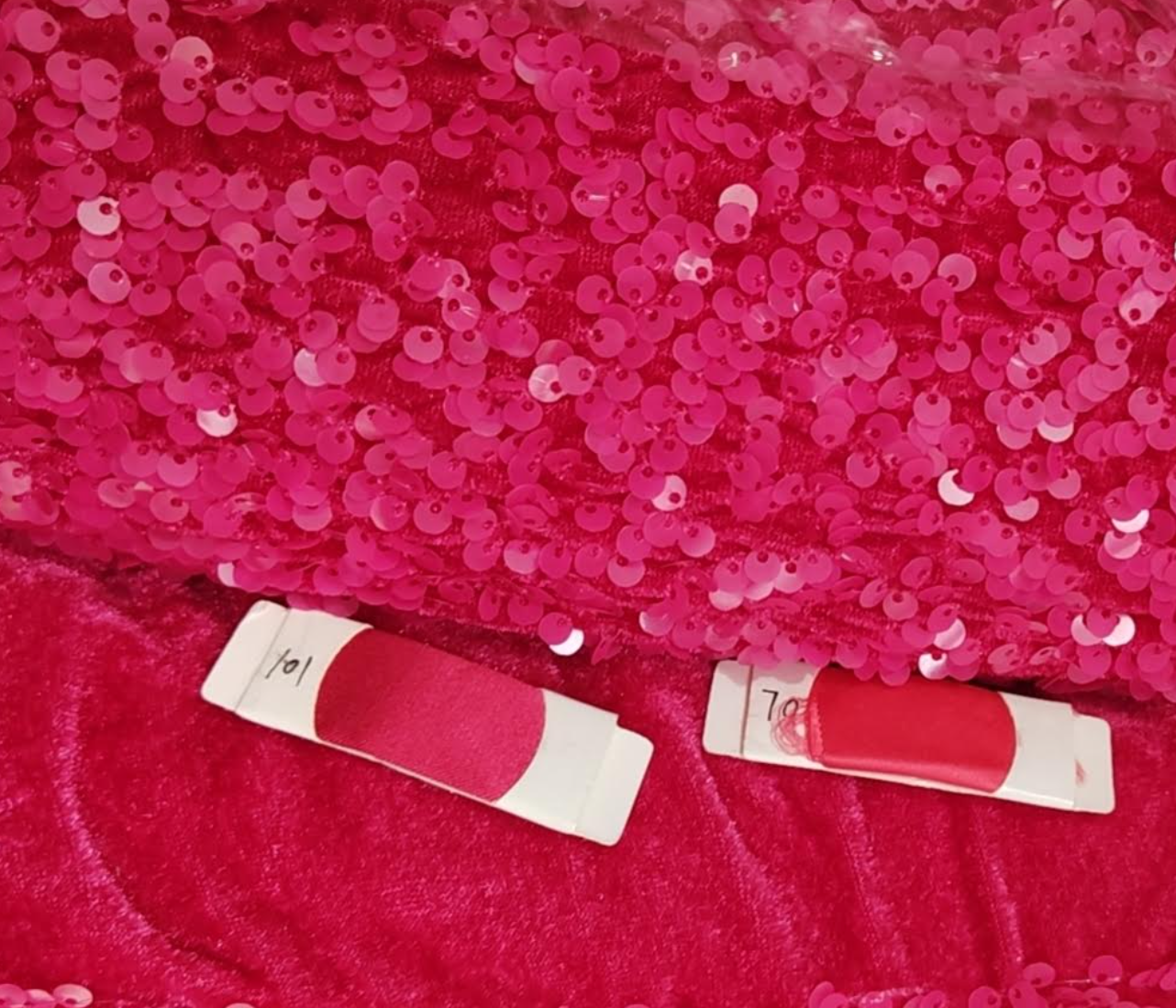 REMNANT Pink Sequin Retro