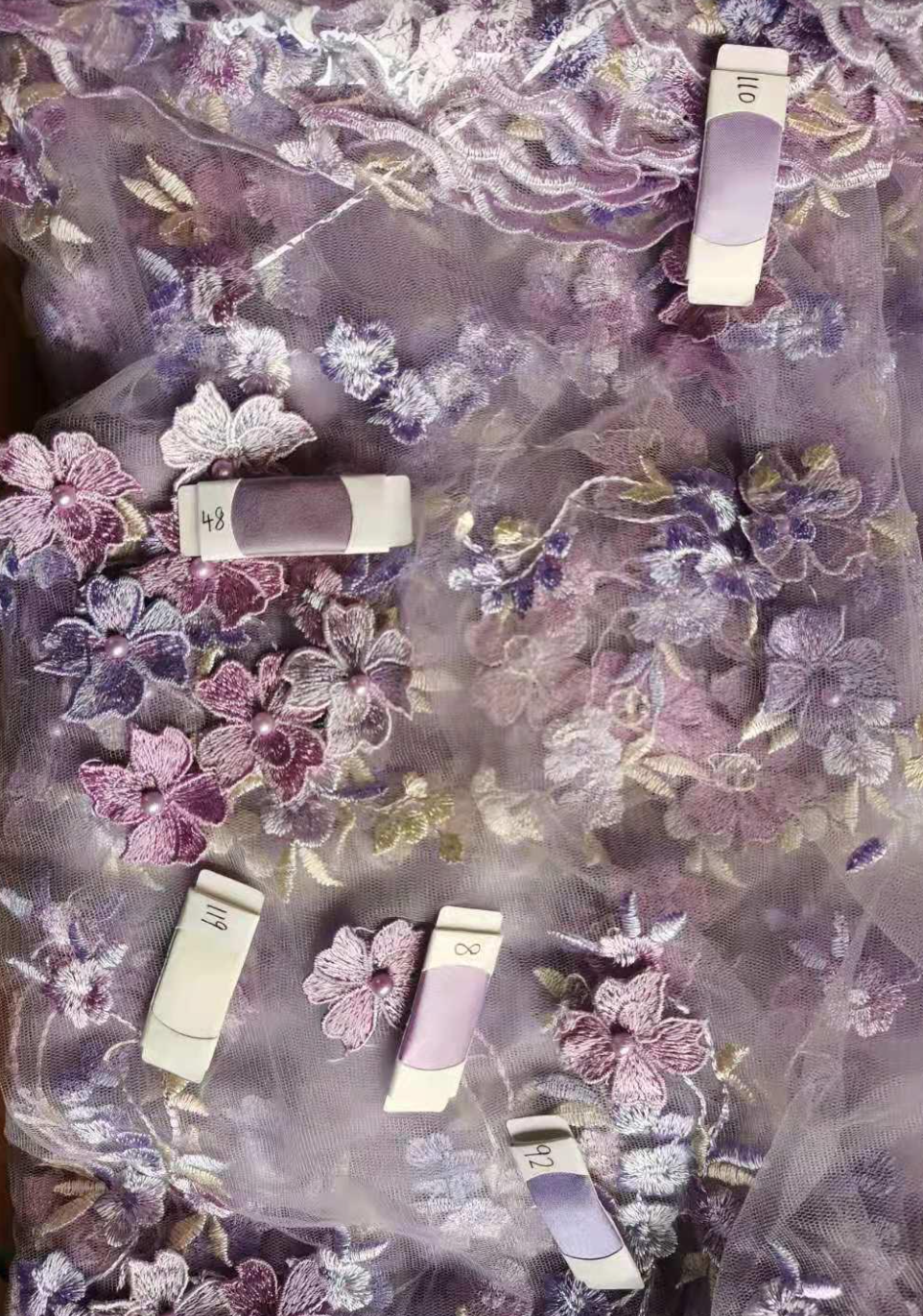 REMNANT Purple 3d flowers