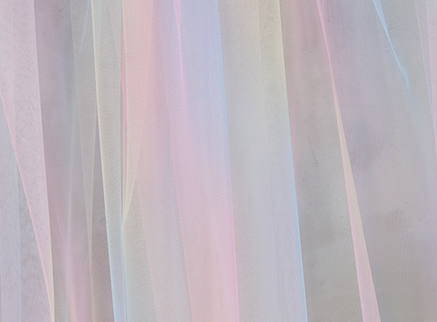 Kelly custom rainbow gown