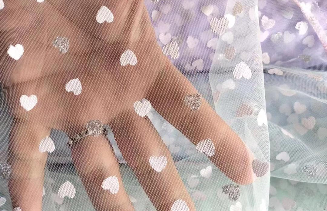 Valentine's day fabric pre order- read product details fully