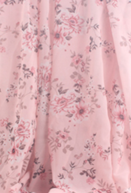 "Mystic Meadow" Chiffon Floor Length Gown - Choose your color: Editorial Dress, Couture Gown, Special Occasion Dress