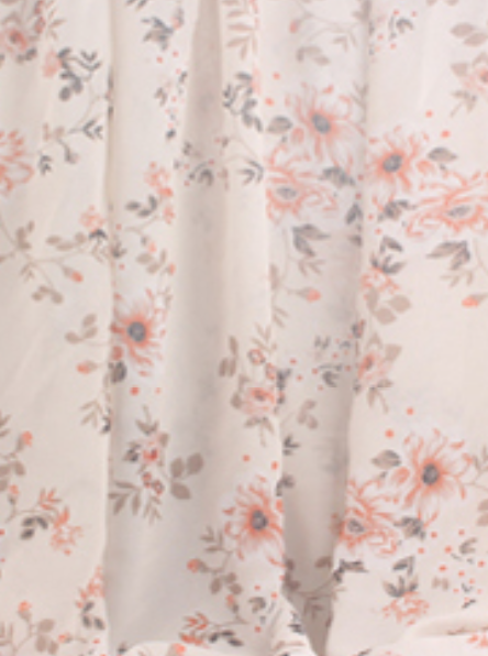 "Mystic Meadow" Chiffon Floor Length Gown - Choose your color: Editorial Dress, Couture Gown, Special Occasion Dress