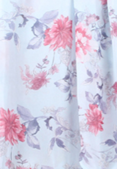 "Mystic Meadow" Chiffon Floor Length Gown - Choose your color: Editorial Dress, Couture Gown, Special Occasion Dress