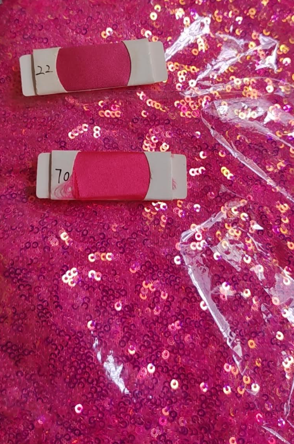 Sparkle Pop couture dress with full skirt