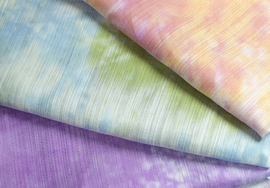 Watercolor Bamboo Silk Blend PRE ORDER Fabric/Custom Gown