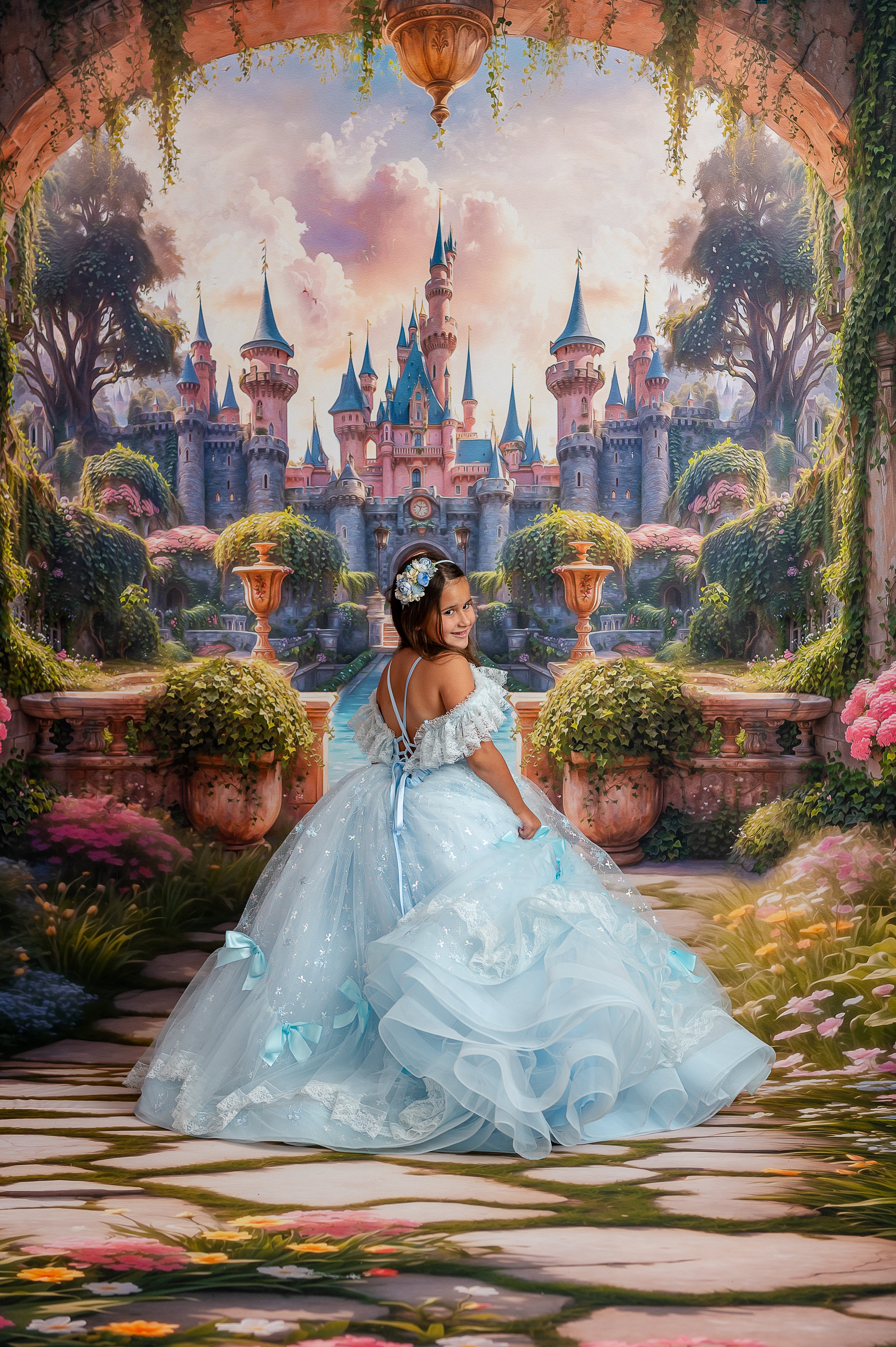 Custom Whimsy Bows Couture Gown – custom color options - GORGEOUS SPECIAL OCCASION OR PHOTO SHOOT DRESS