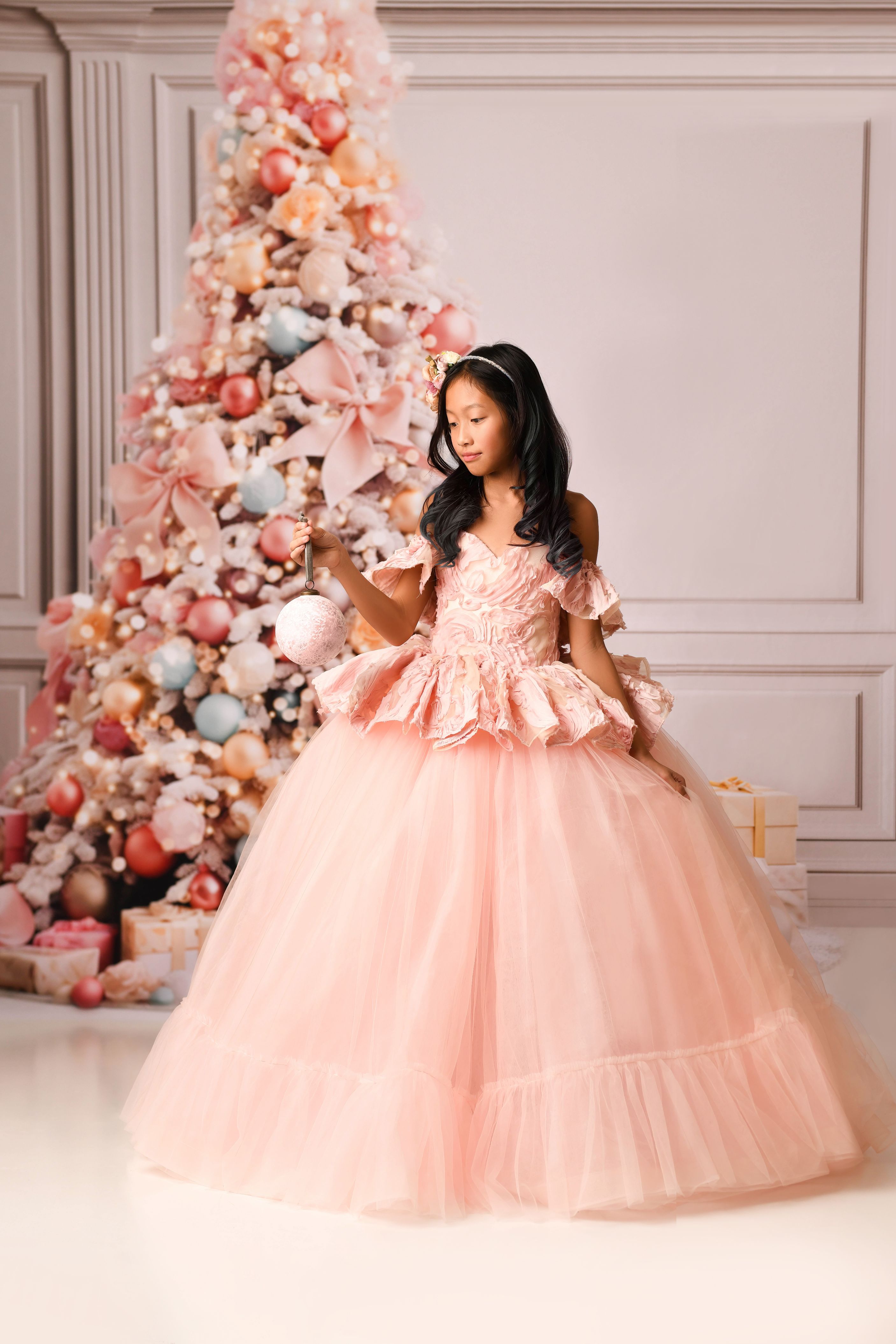 Girls Holiday Photography Gowns