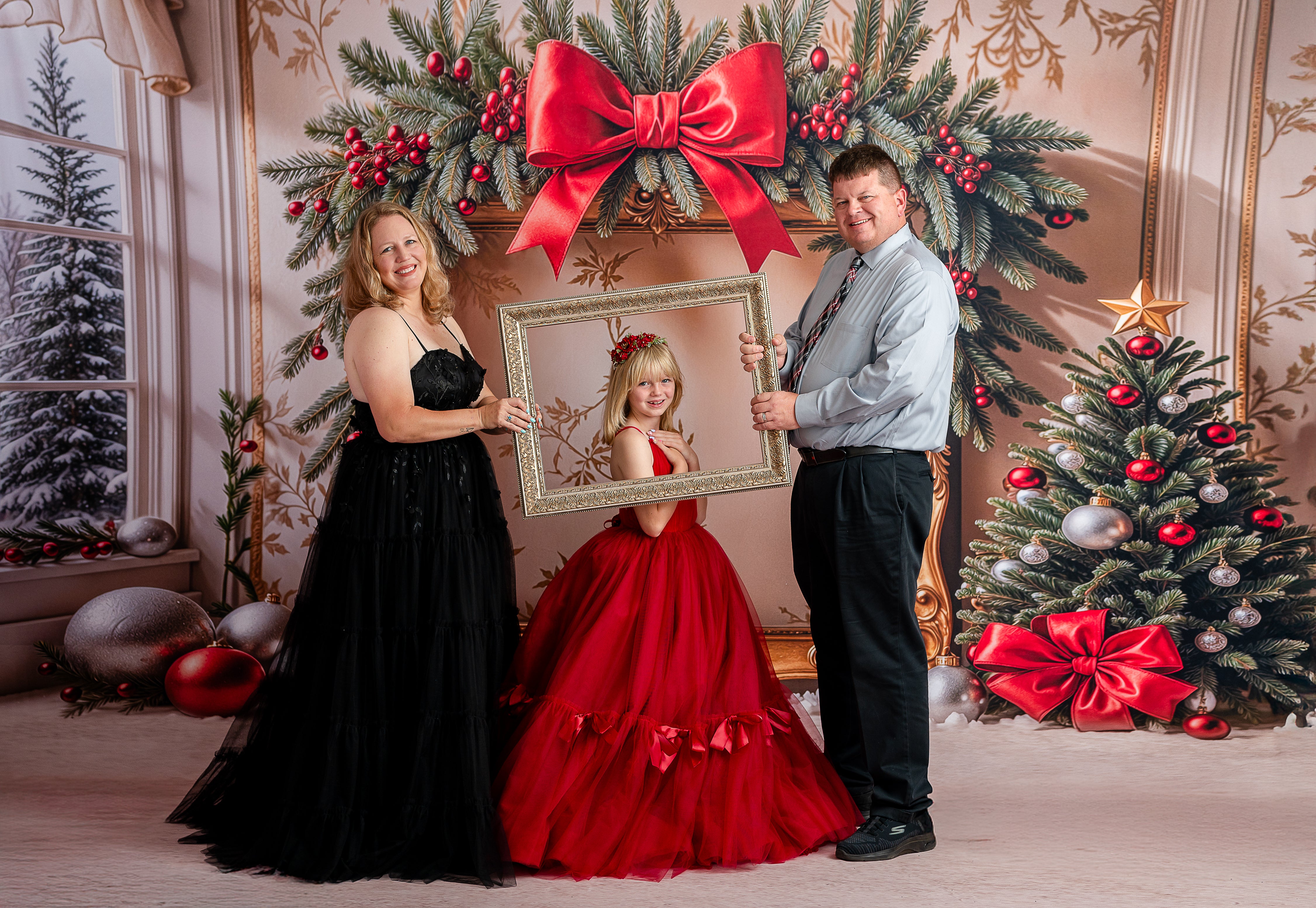 Young model twirling in the Bows of Grace gown for styled photo shoot