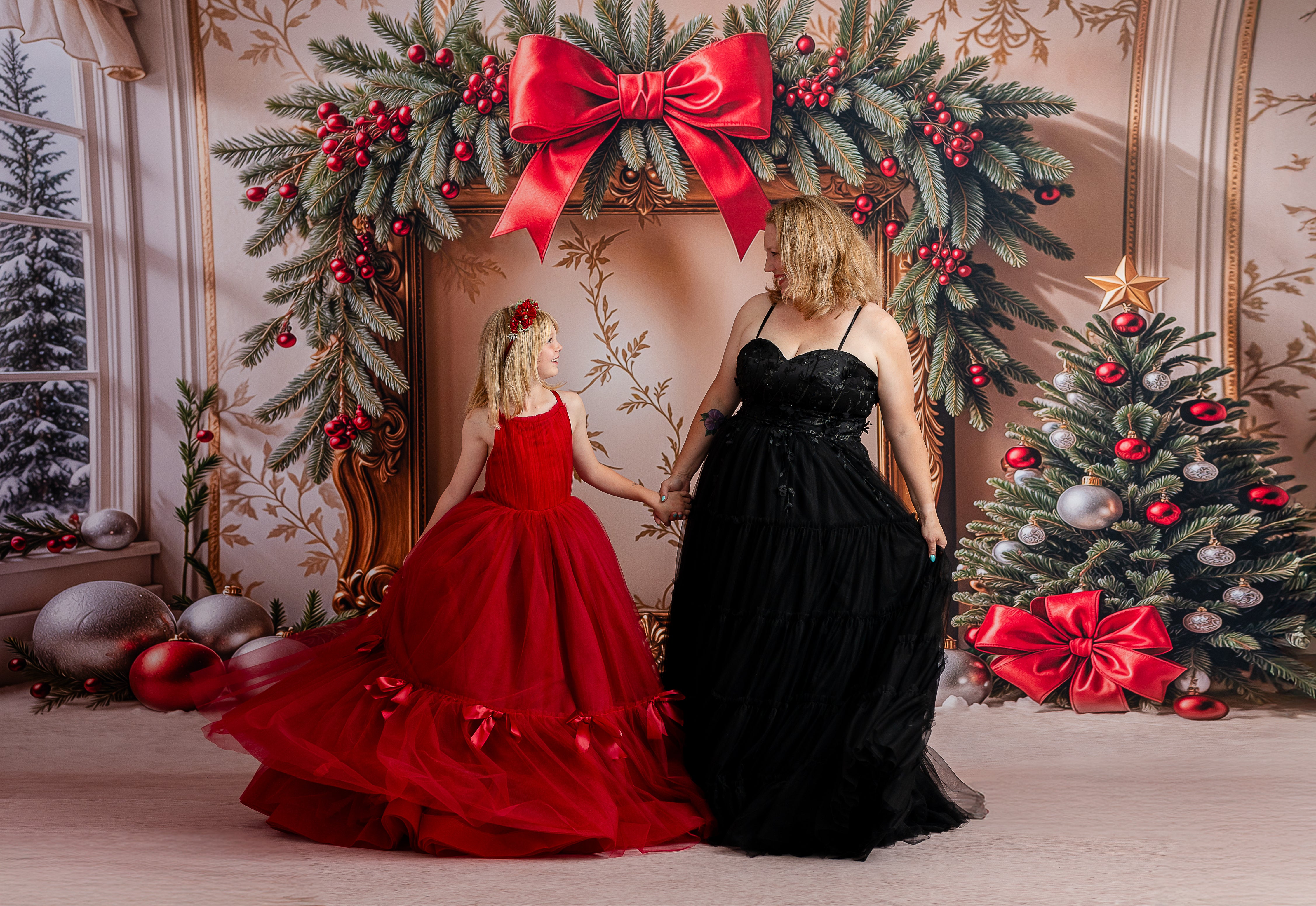 Bows of Grace | Customizable Editorial Couture Gown for Special Occasions