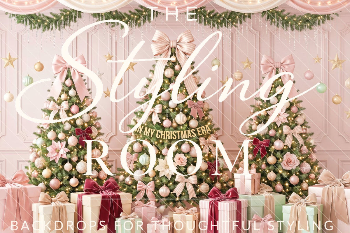 Merry Swiftmas by The Styling Room -12 feet wide × 9 feet tall- × Fleece Fabric -Backdrop rental
