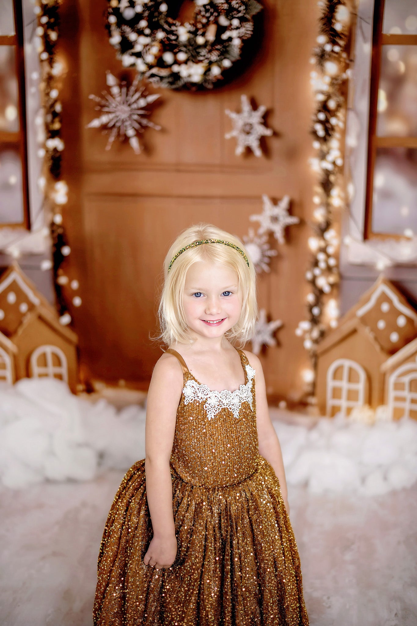 "Ging" - vintage floor length + CAPE ( 4 Year - Petite 5 Year)